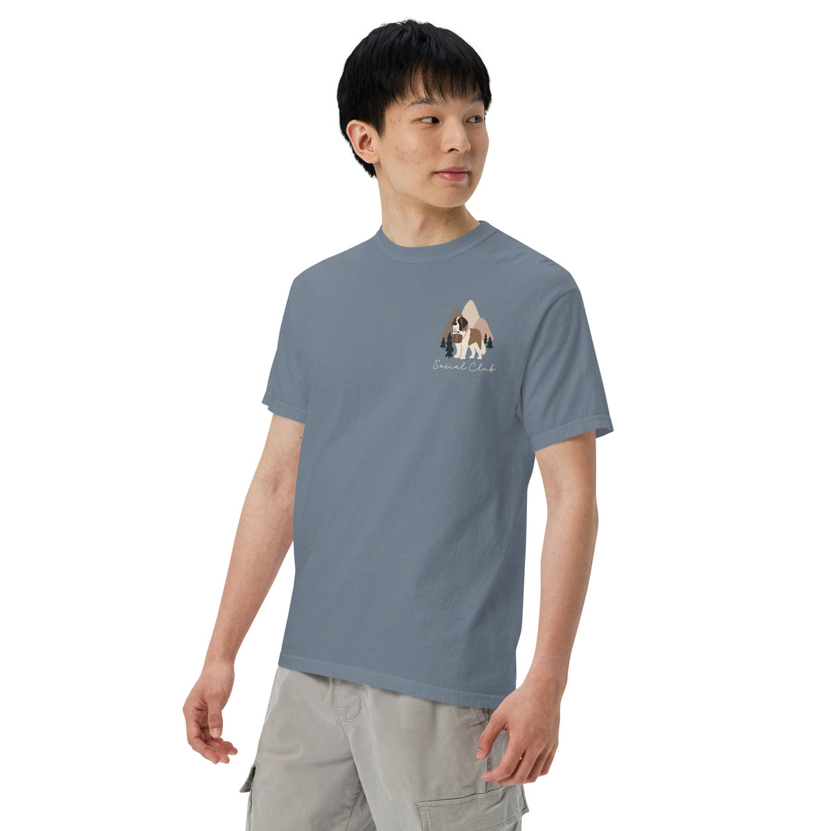 Saint Bernard Social Club Back T-Shirt - Lucy + Norman