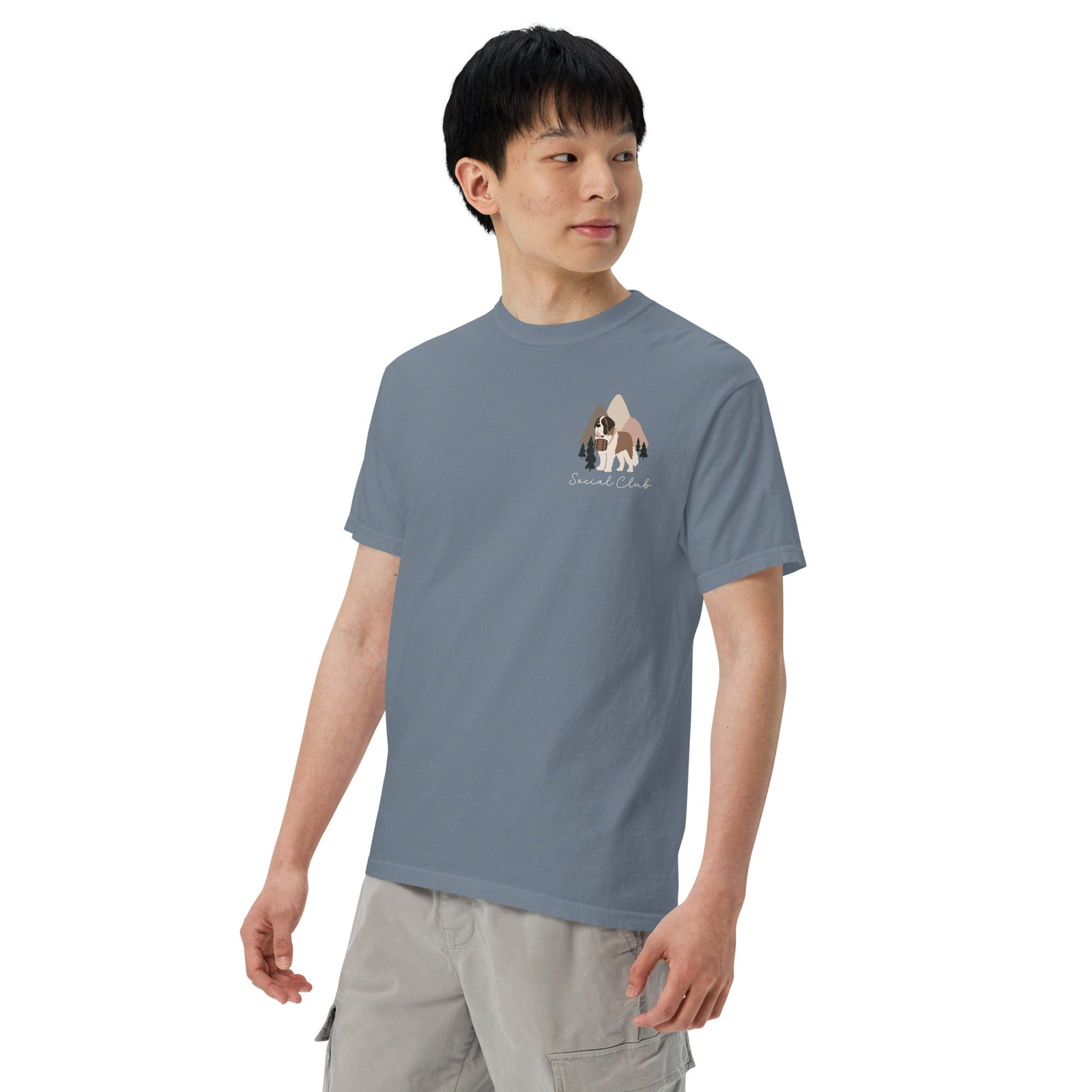 Saint Bernard Social Club Back T-Shirt - Lucy + Norman