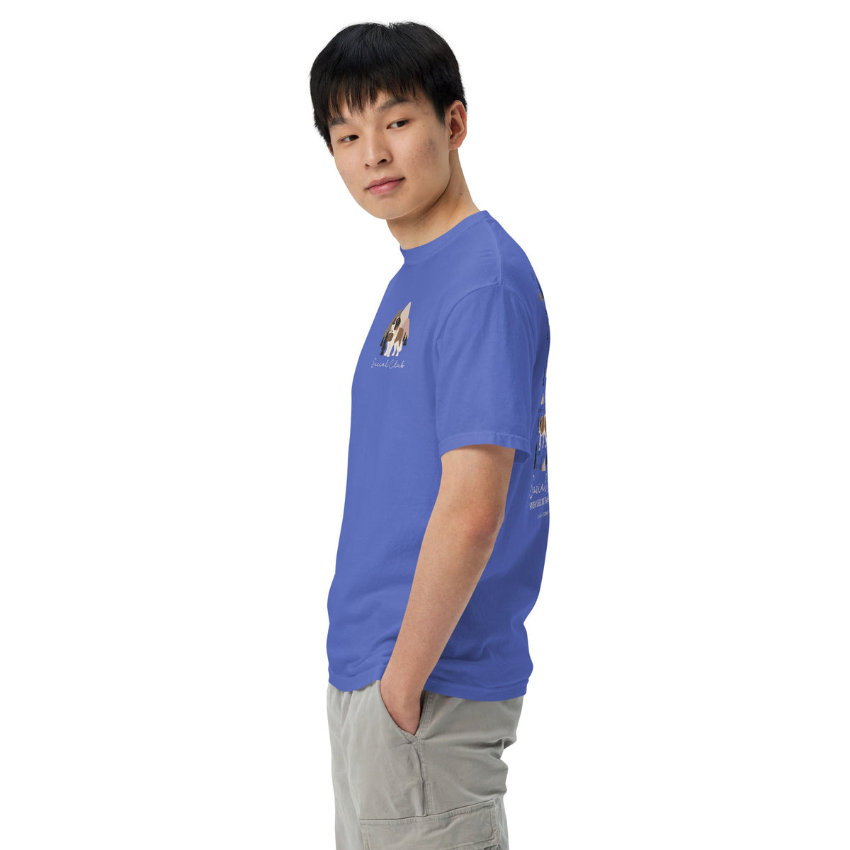 Saint Bernard Social Club Back T-Shirt - Lucy + Norman
