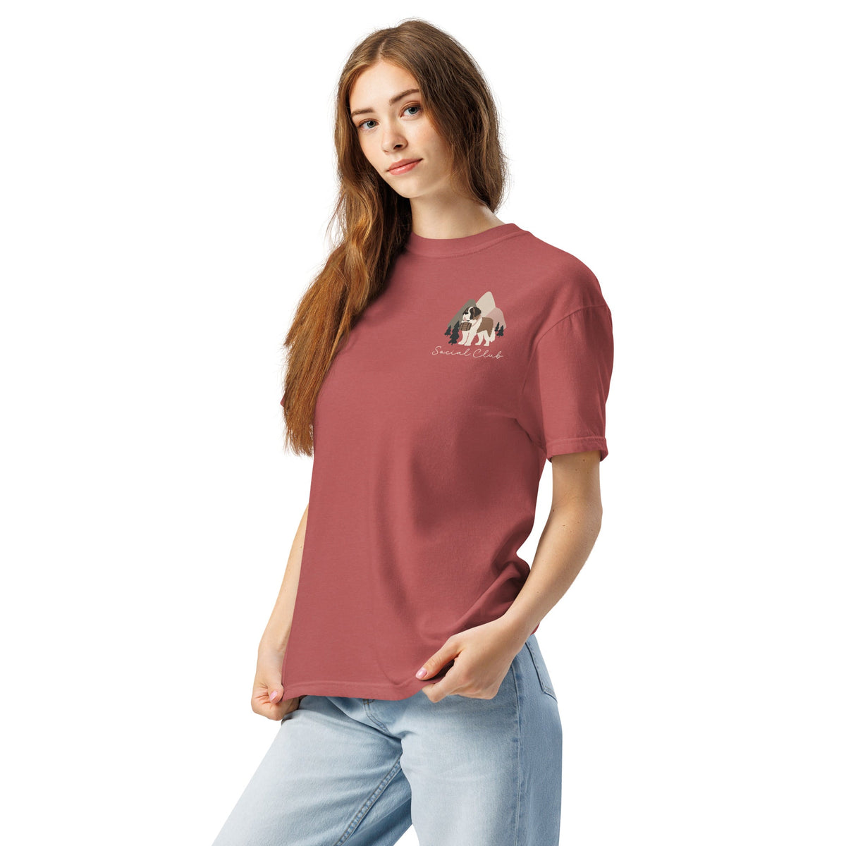 Saint Bernard Social Club Back T-Shirt - Lucy + Norman