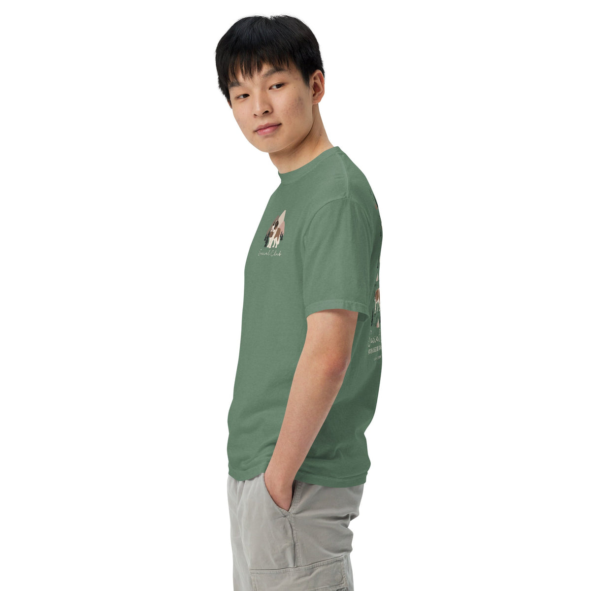 Saint Bernard Social Club Back T-Shirt - Lucy + Norman
