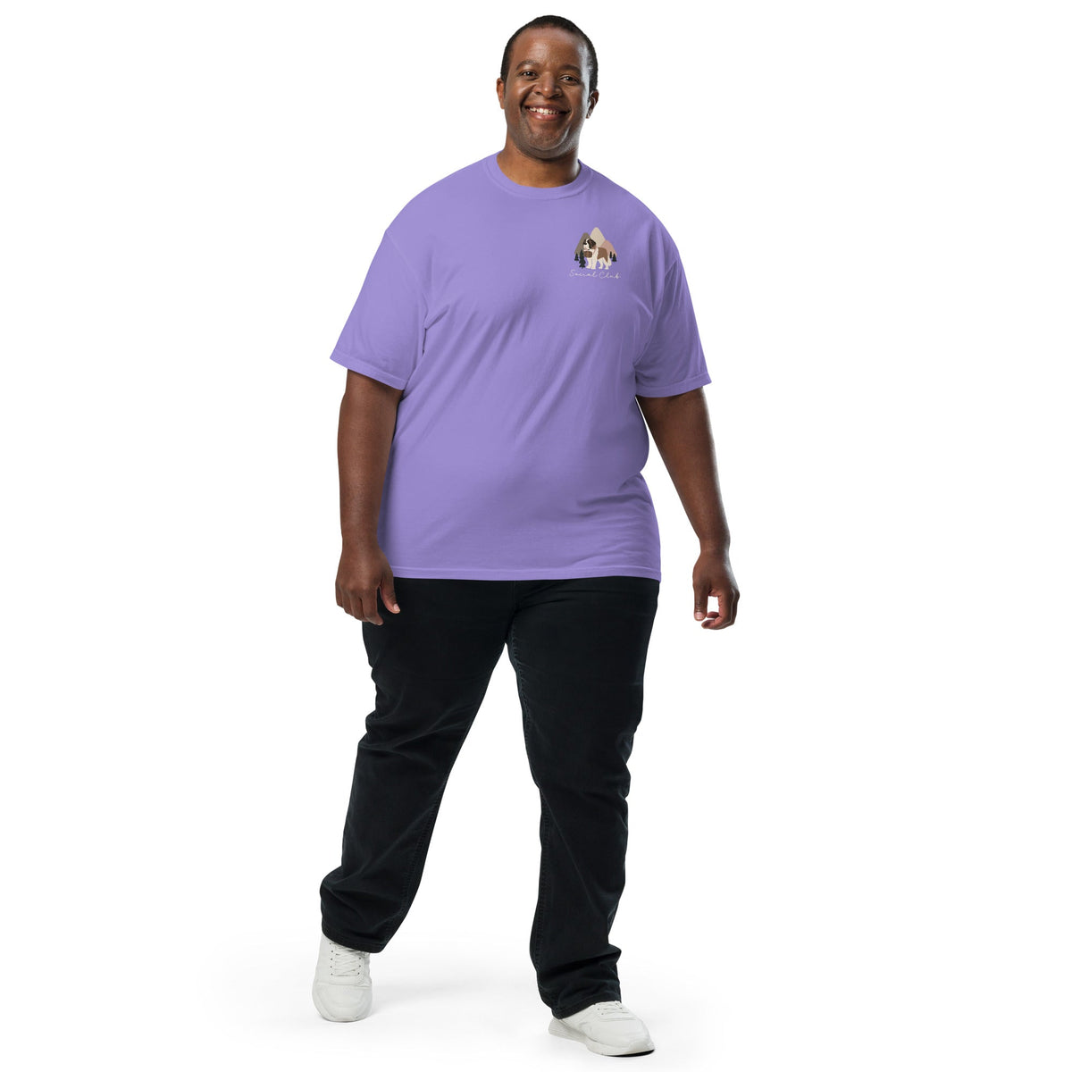 Saint Bernard Social Club Back T-Shirt - Lucy + Norman