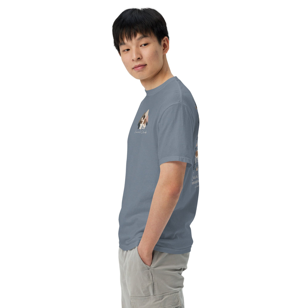 Saint Bernard Social Club Back T-Shirt - Lucy + Norman