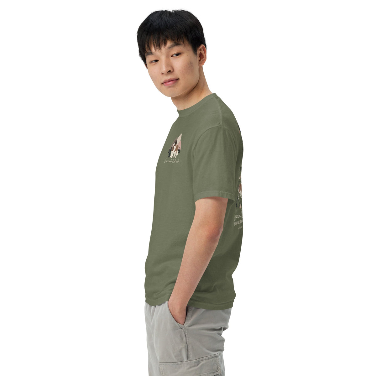 Saint Bernard Social Club Back T-Shirt - Lucy + Norman