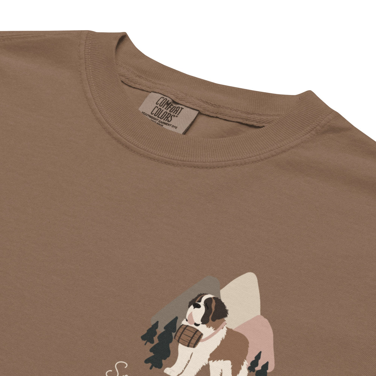 Saint Bernard Social Club Back T-Shirt - Lucy + Norman