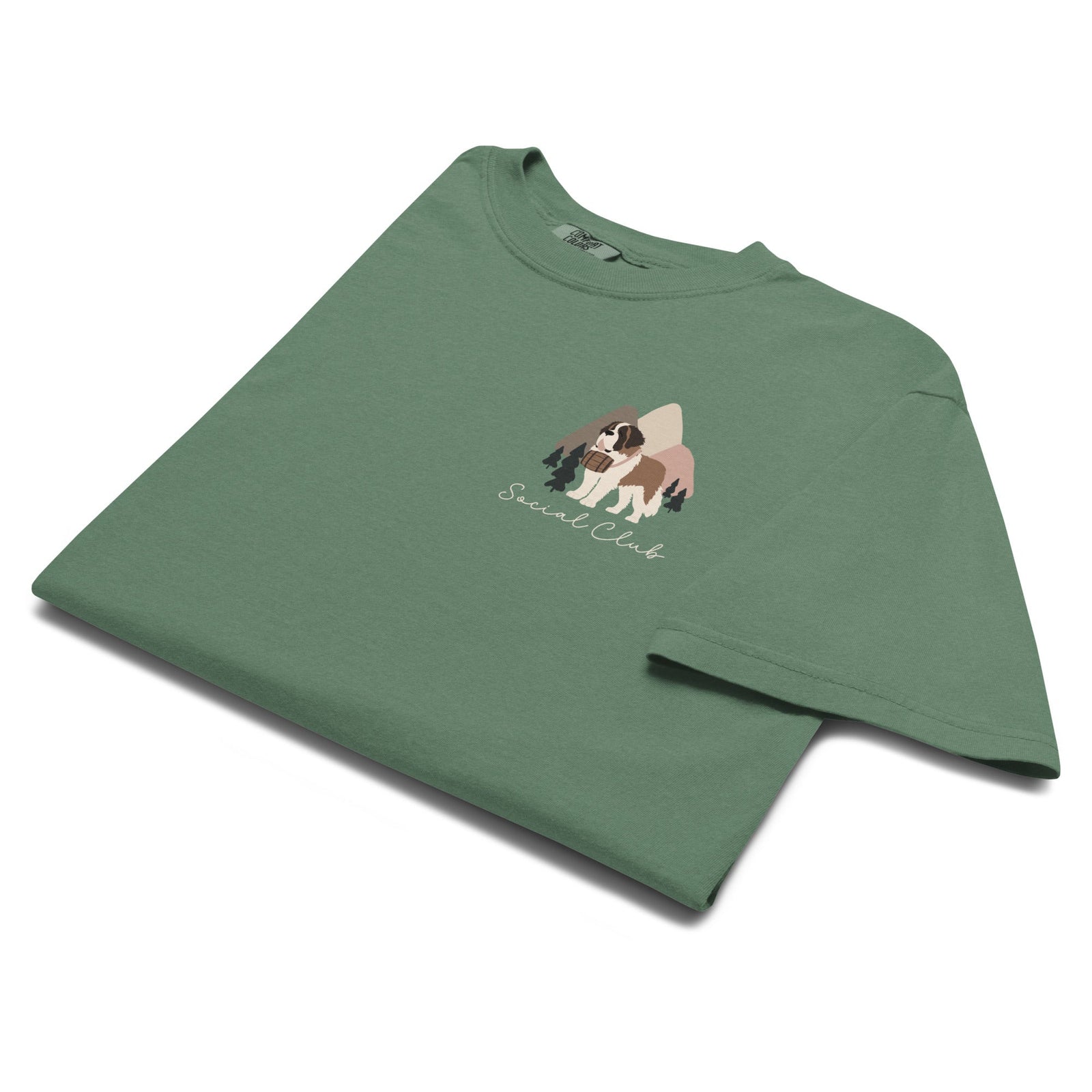 Saint Bernard Social Club Back T-Shirt - Lucy + Norman