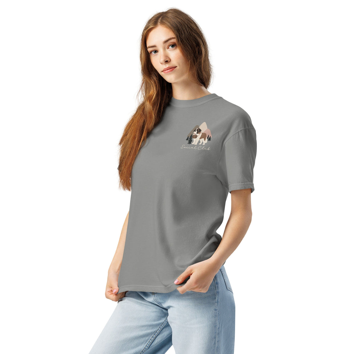 Saint Bernard Social Club Back T-Shirt - Lucy + Norman