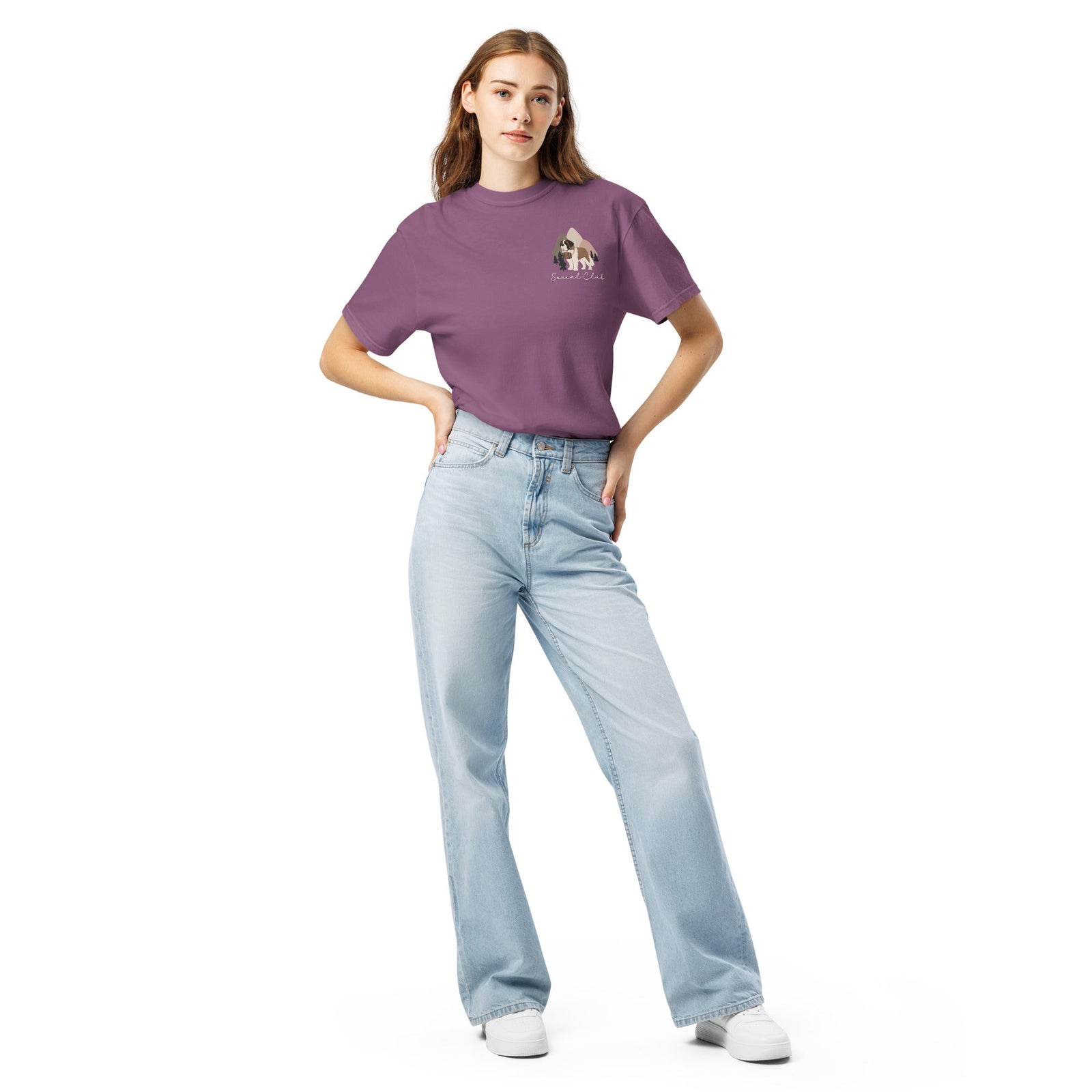 Saint Bernard Social Club Back T-Shirt - Lucy + Norman