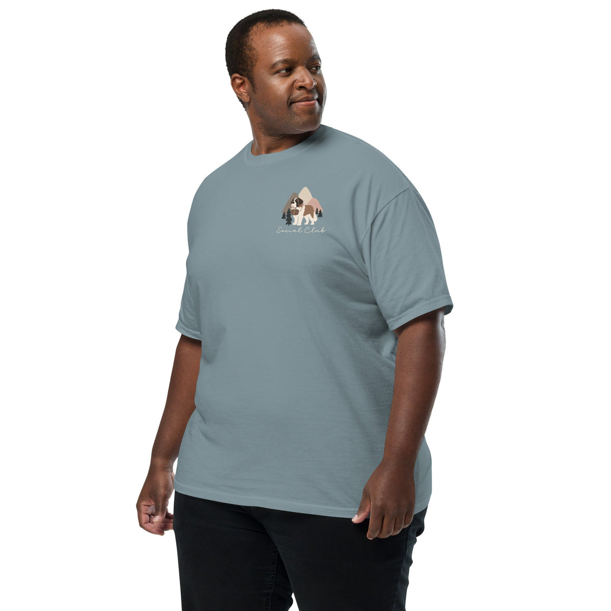 Saint Bernard Social Club Back T-Shirt - Lucy + Norman