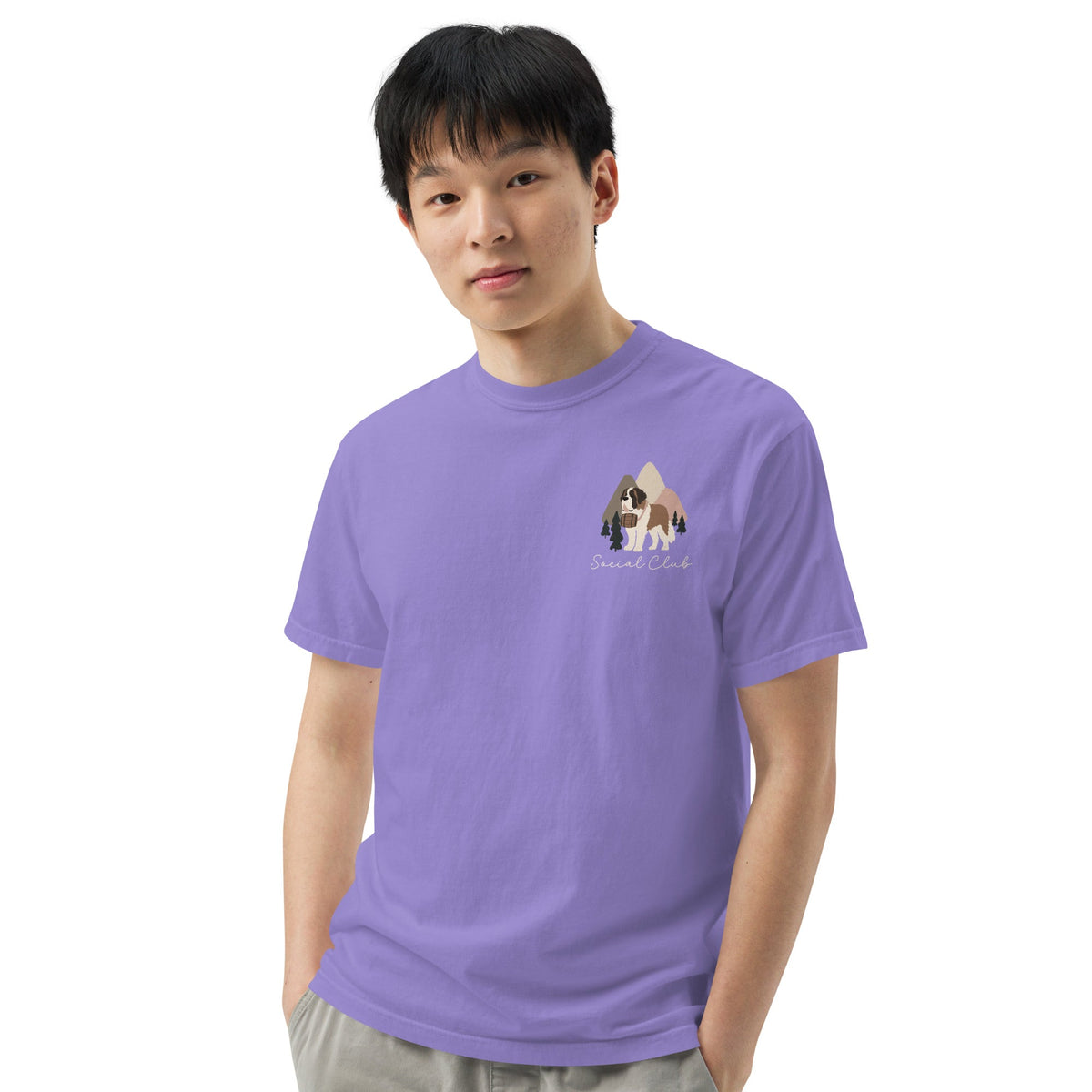 Saint Bernard Social Club Back T-Shirt - Lucy + Norman