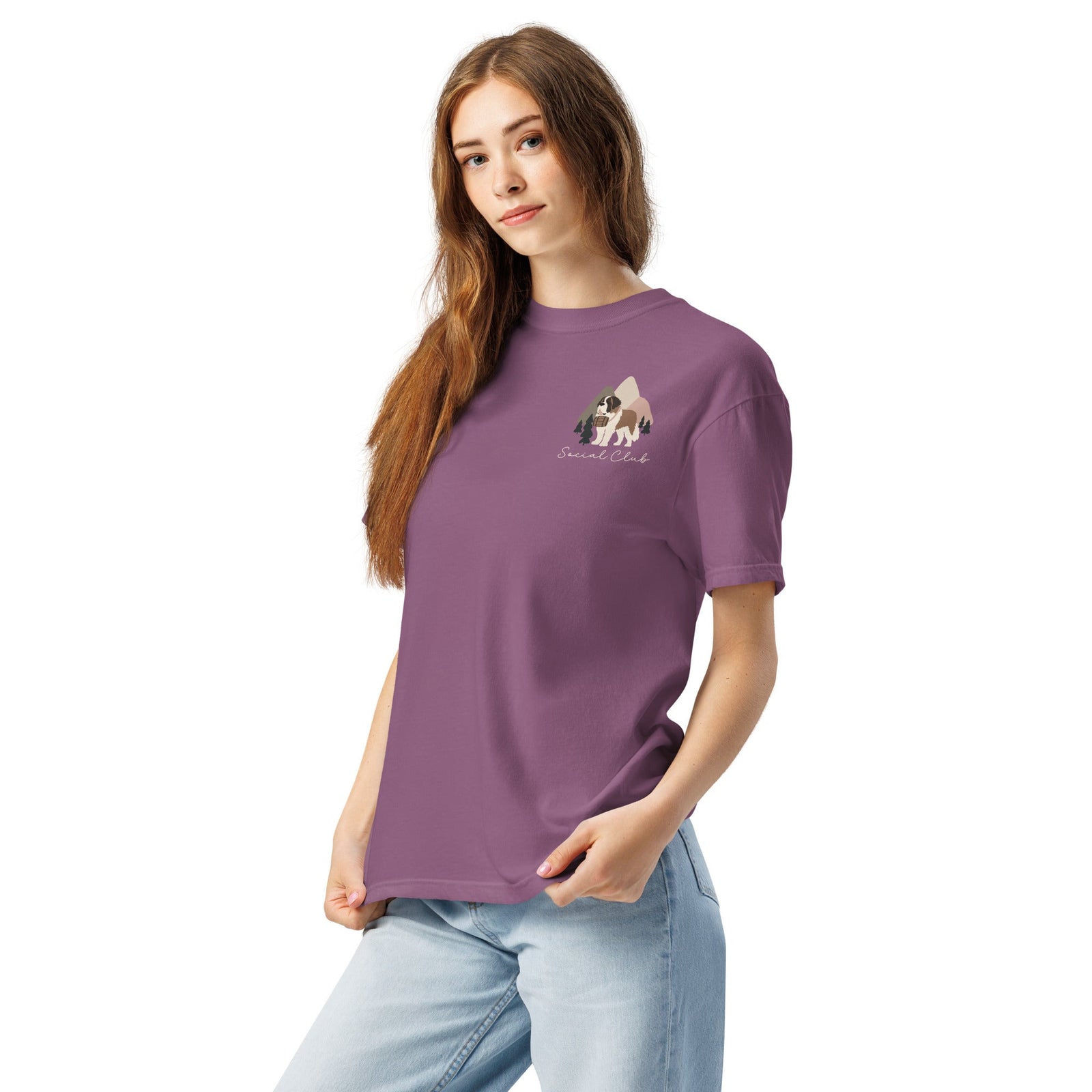Saint Bernard Social Club Back T-Shirt - Lucy + Norman