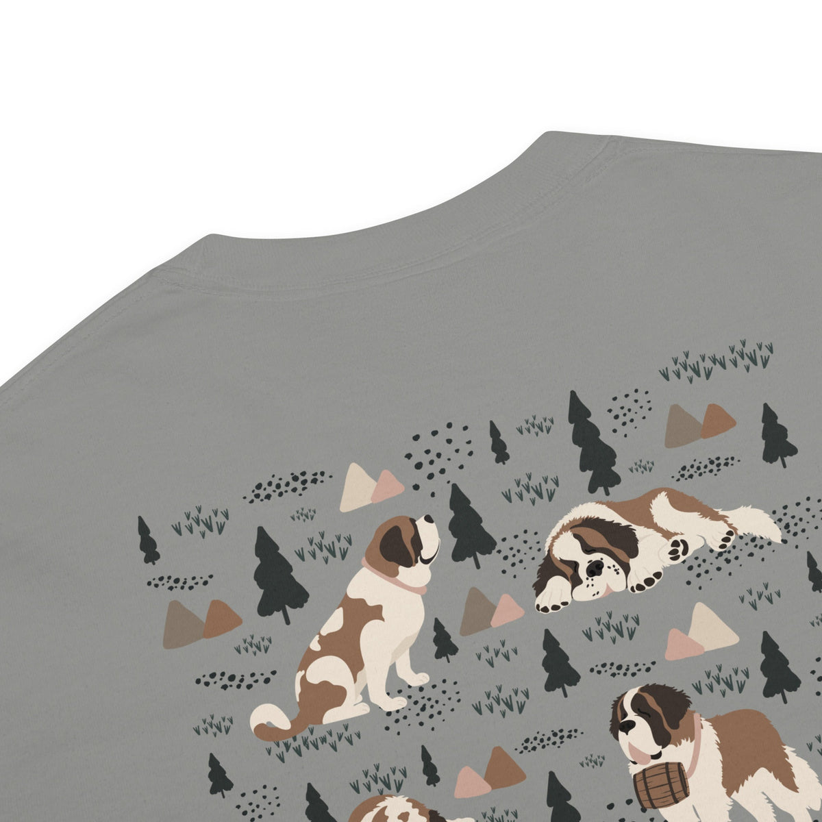Saint Bernard Social Club Back T-Shirt - Lucy + Norman