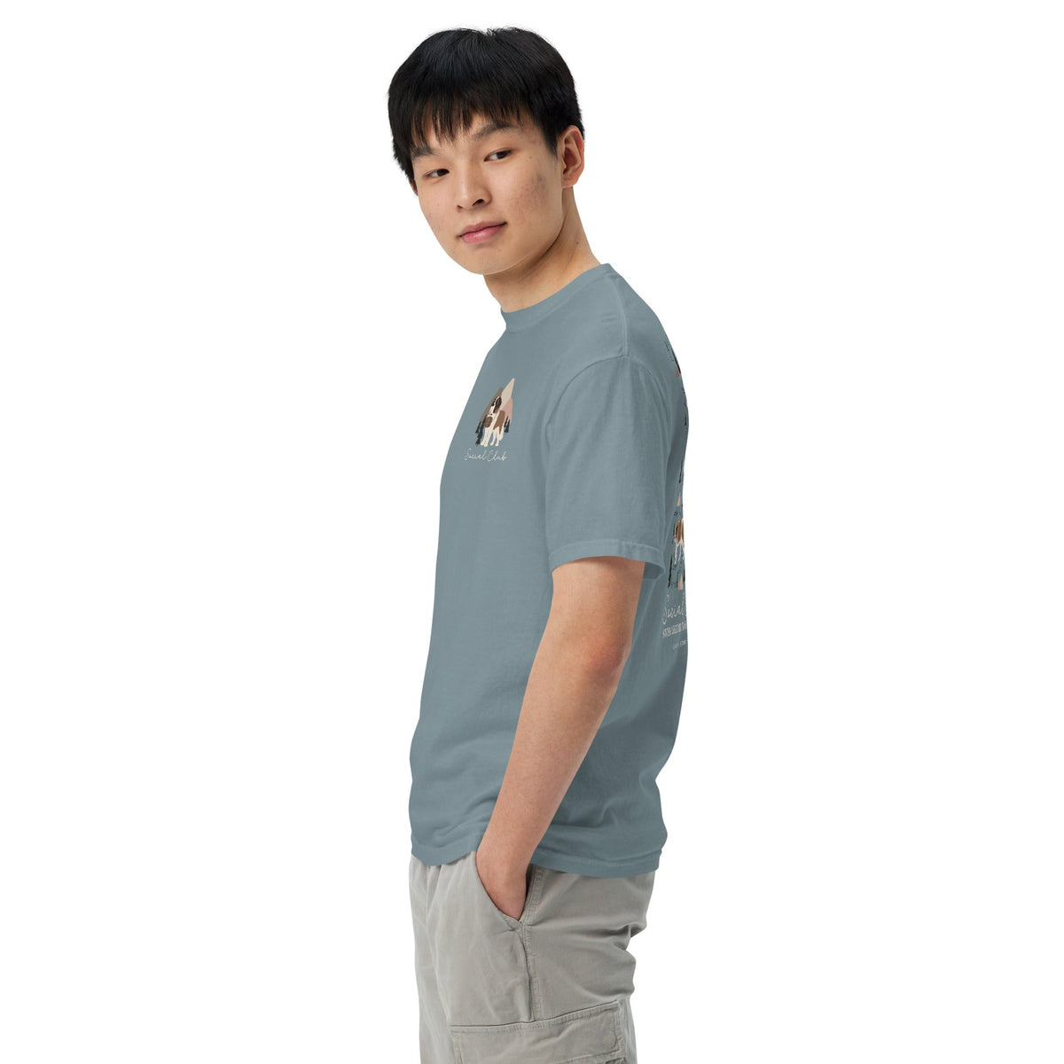 Saint Bernard Social Club Back T-Shirt - Lucy + Norman