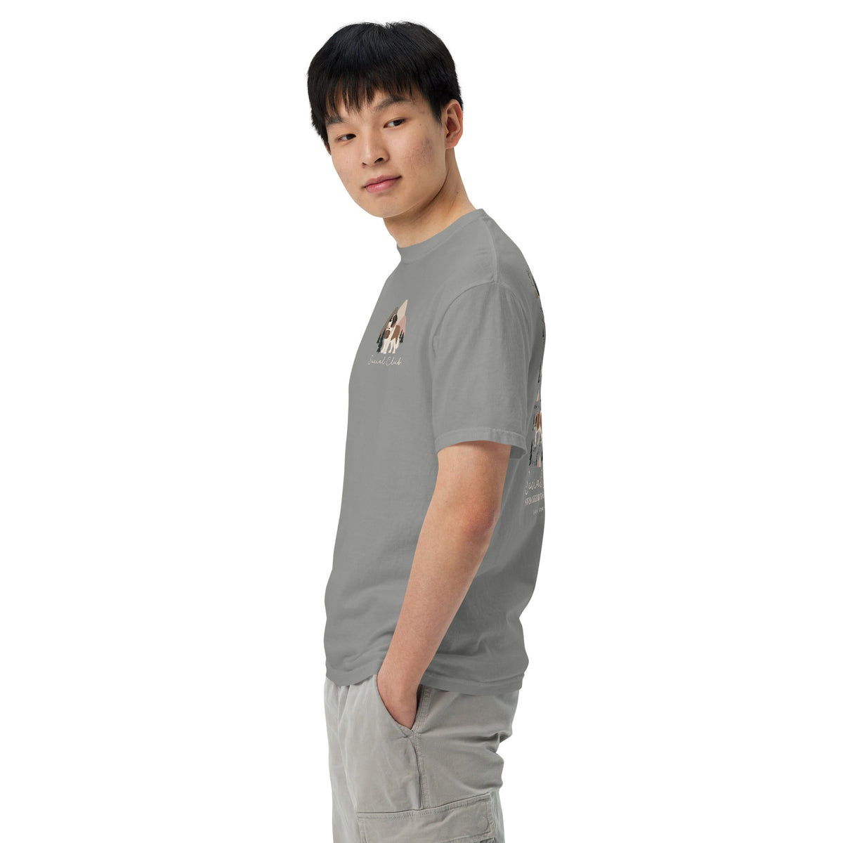 Saint Bernard Social Club Back T-Shirt - Lucy + Norman