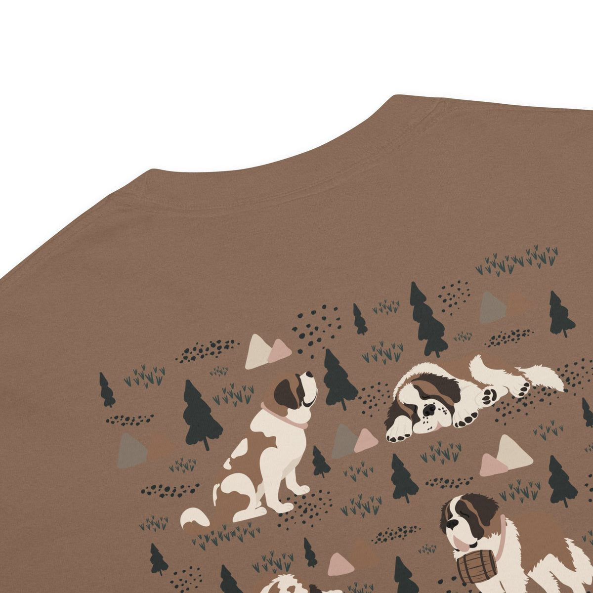 Saint Bernard Social Club Back T-Shirt - Lucy + Norman