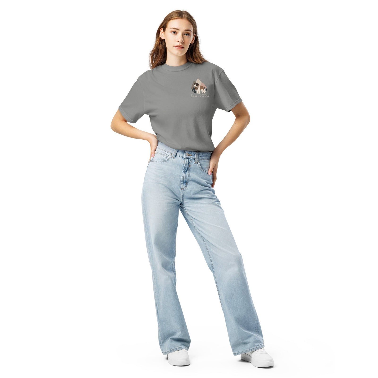 Saint Bernard Social Club Back T-Shirt - Lucy + Norman