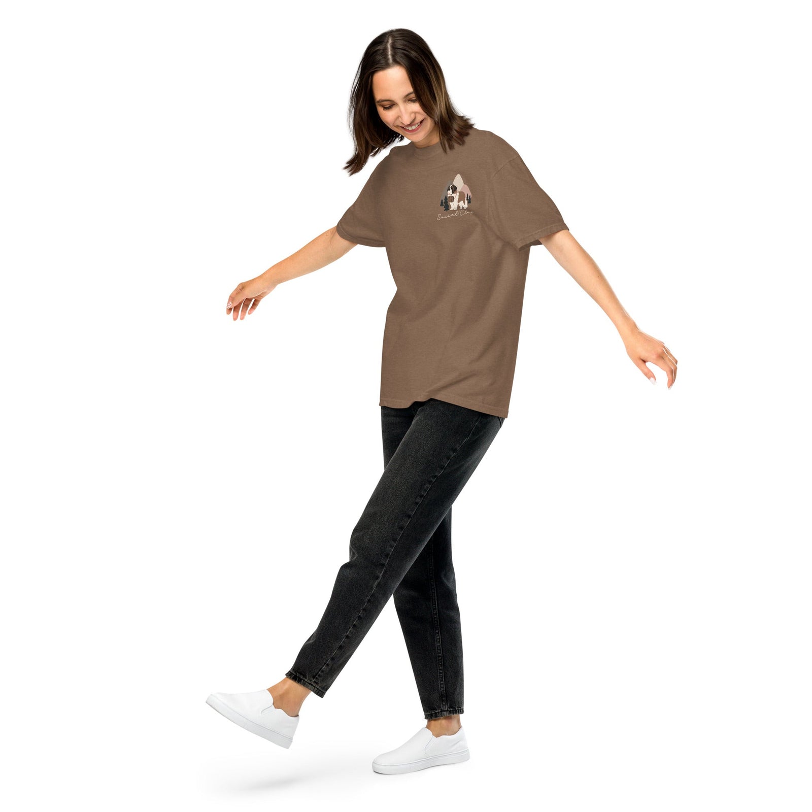 Saint Bernard Social Club Back T-Shirt - Lucy + Norman