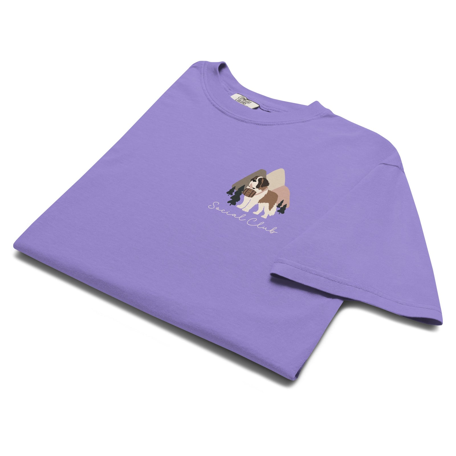 Saint Bernard Social Club Back T-Shirt - Lucy + Norman