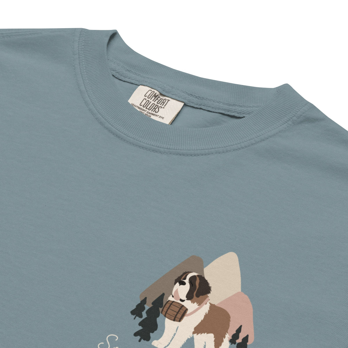 Saint Bernard Social Club Back T-Shirt - Lucy + Norman