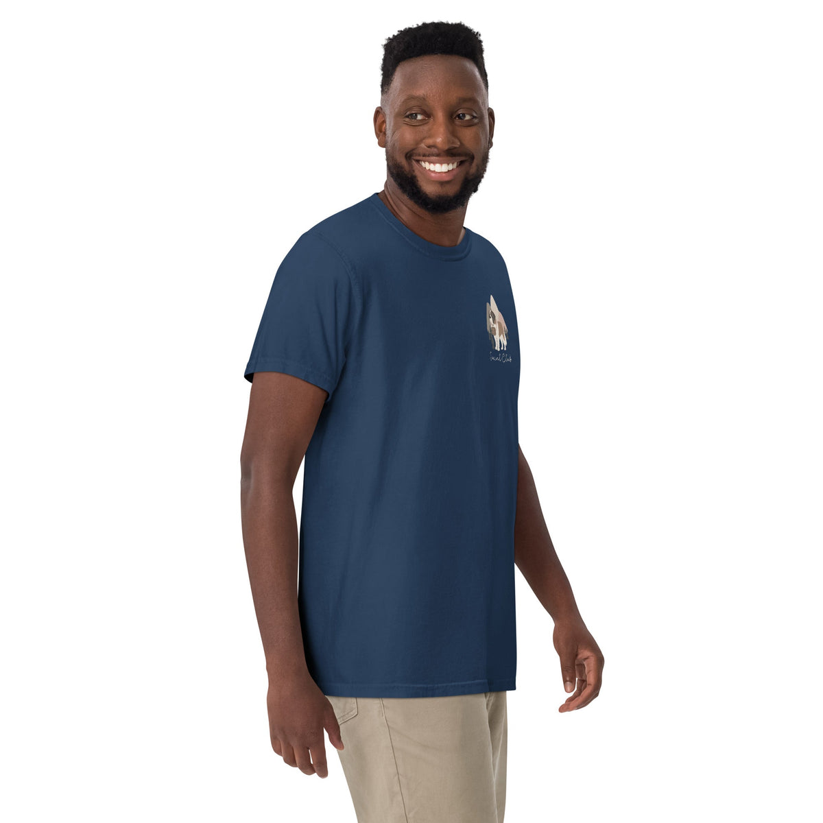 Saint Bernard Social Club Back T-Shirt - Darks - Lucy + Norman