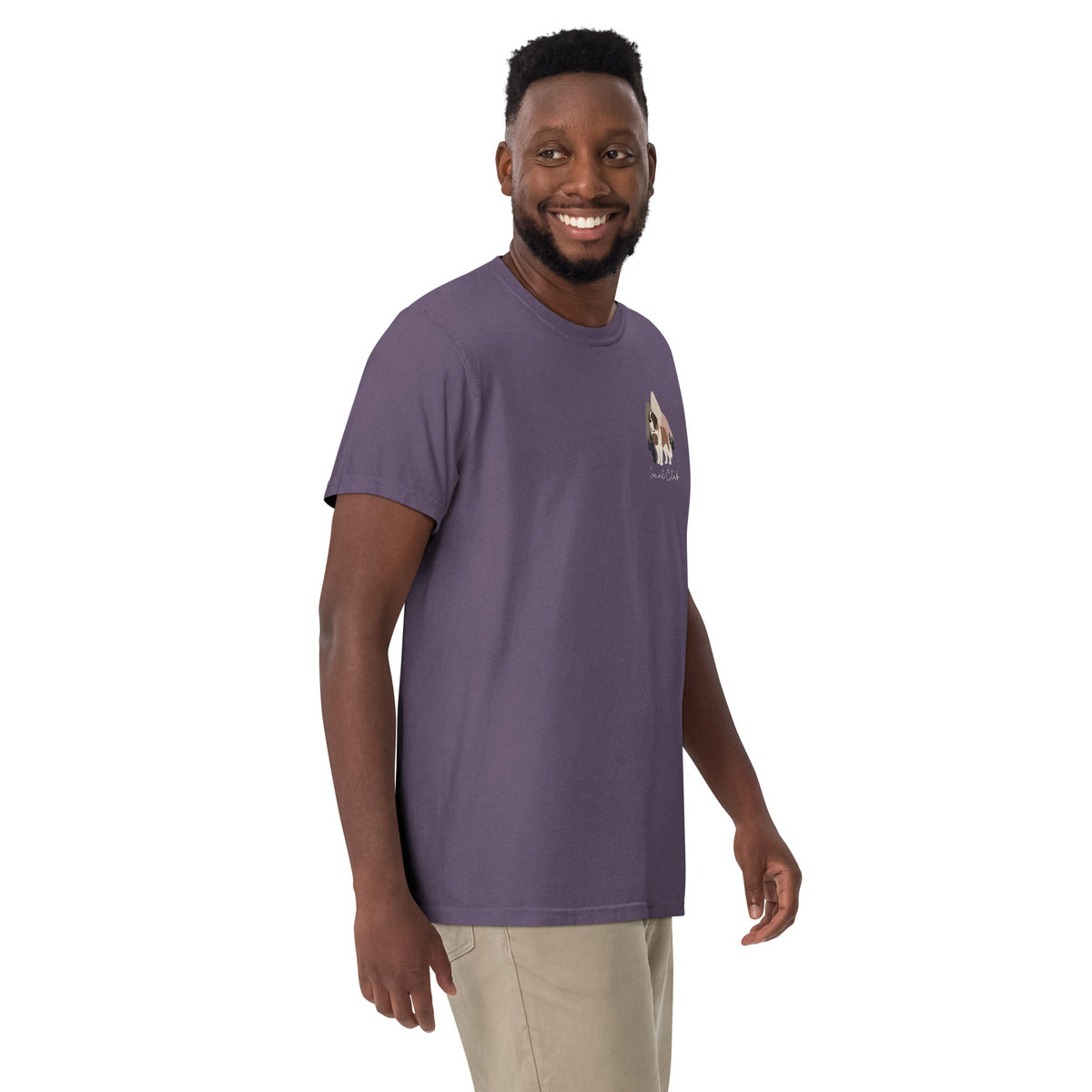 Saint Bernard Social Club Back T-Shirt - Darks - Lucy + Norman