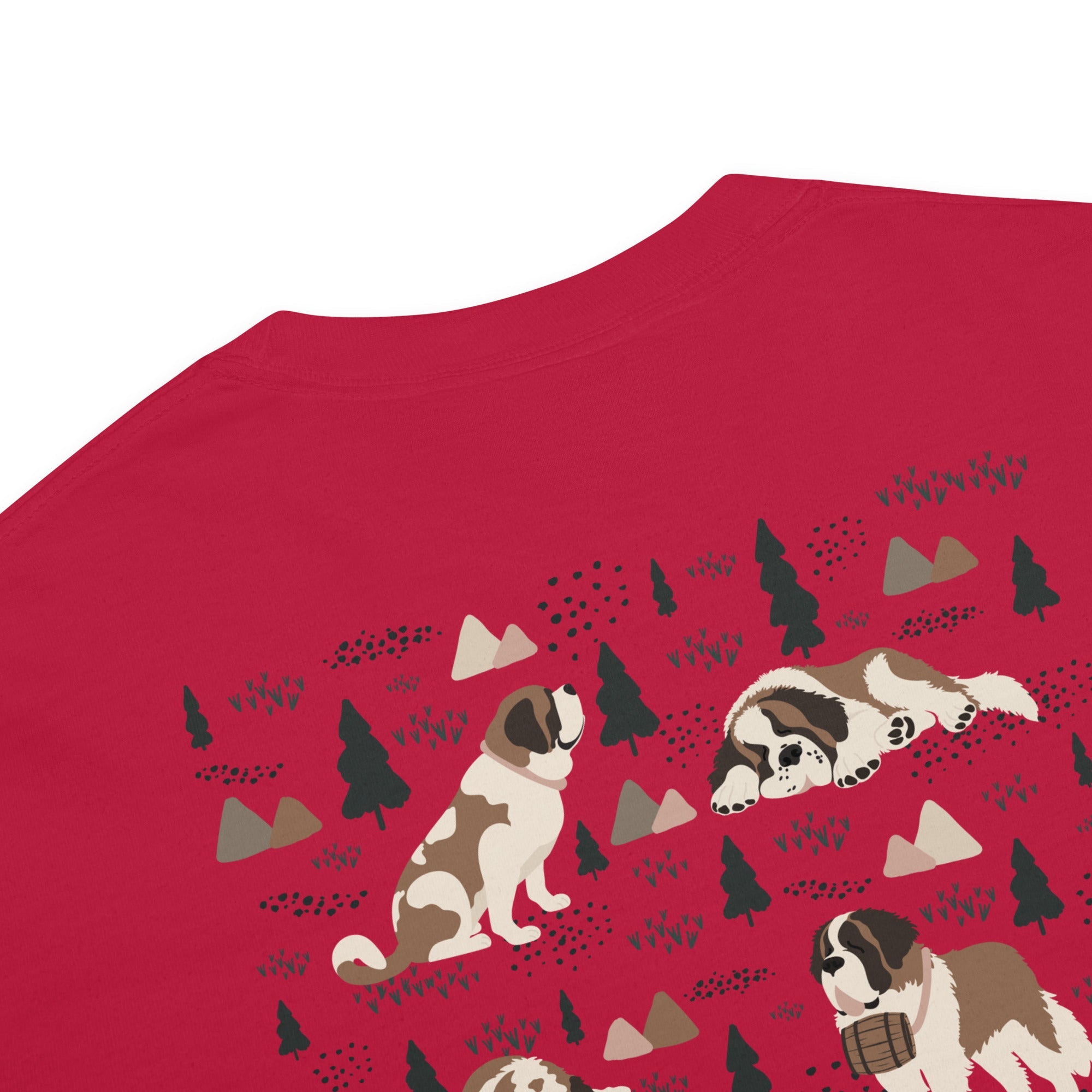 Saint Bernard Social Club Back T-Shirt - Darks - Lucy + Norman
