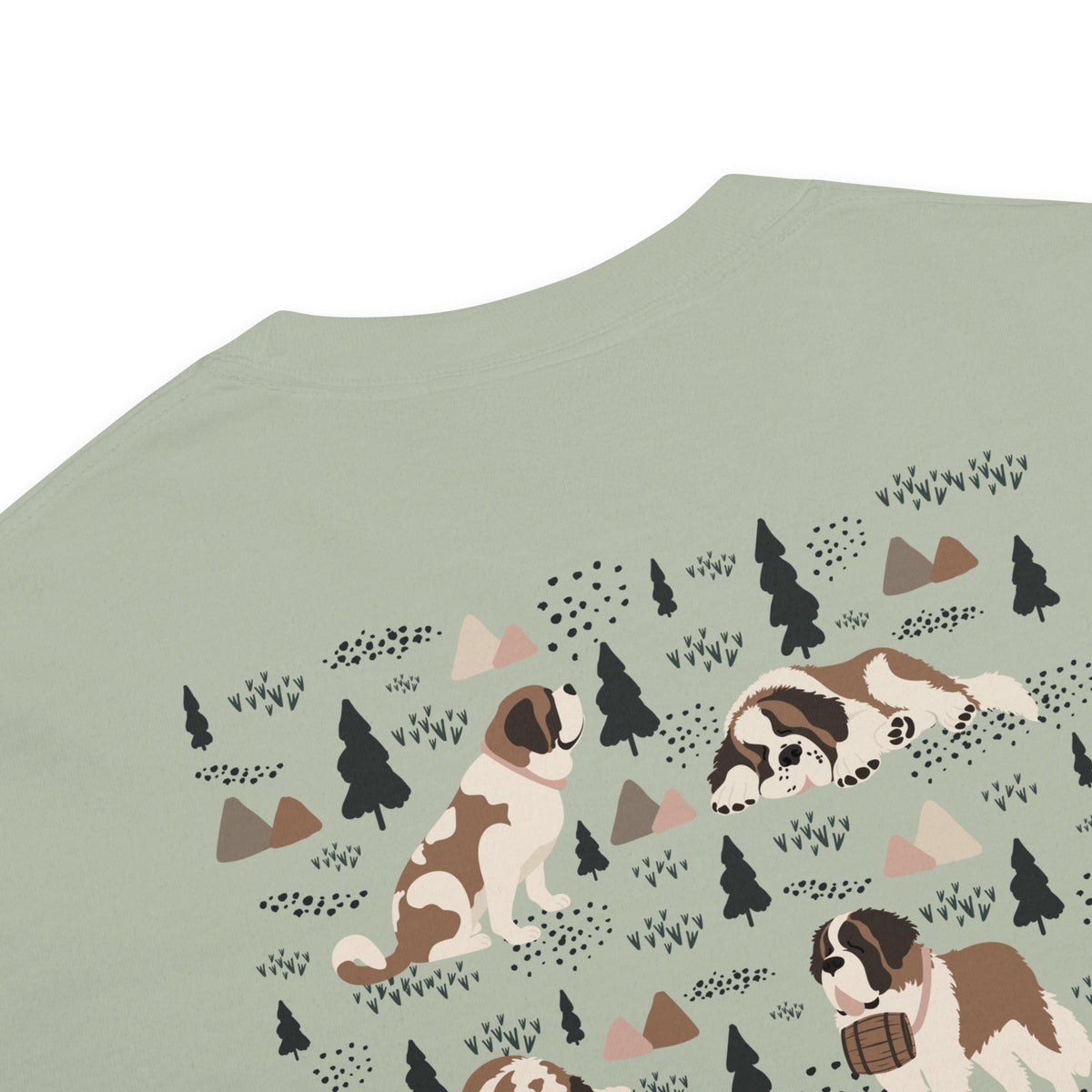 Saint Bernard Social Club Back T-Shirt - Lights - Lucy + Norman