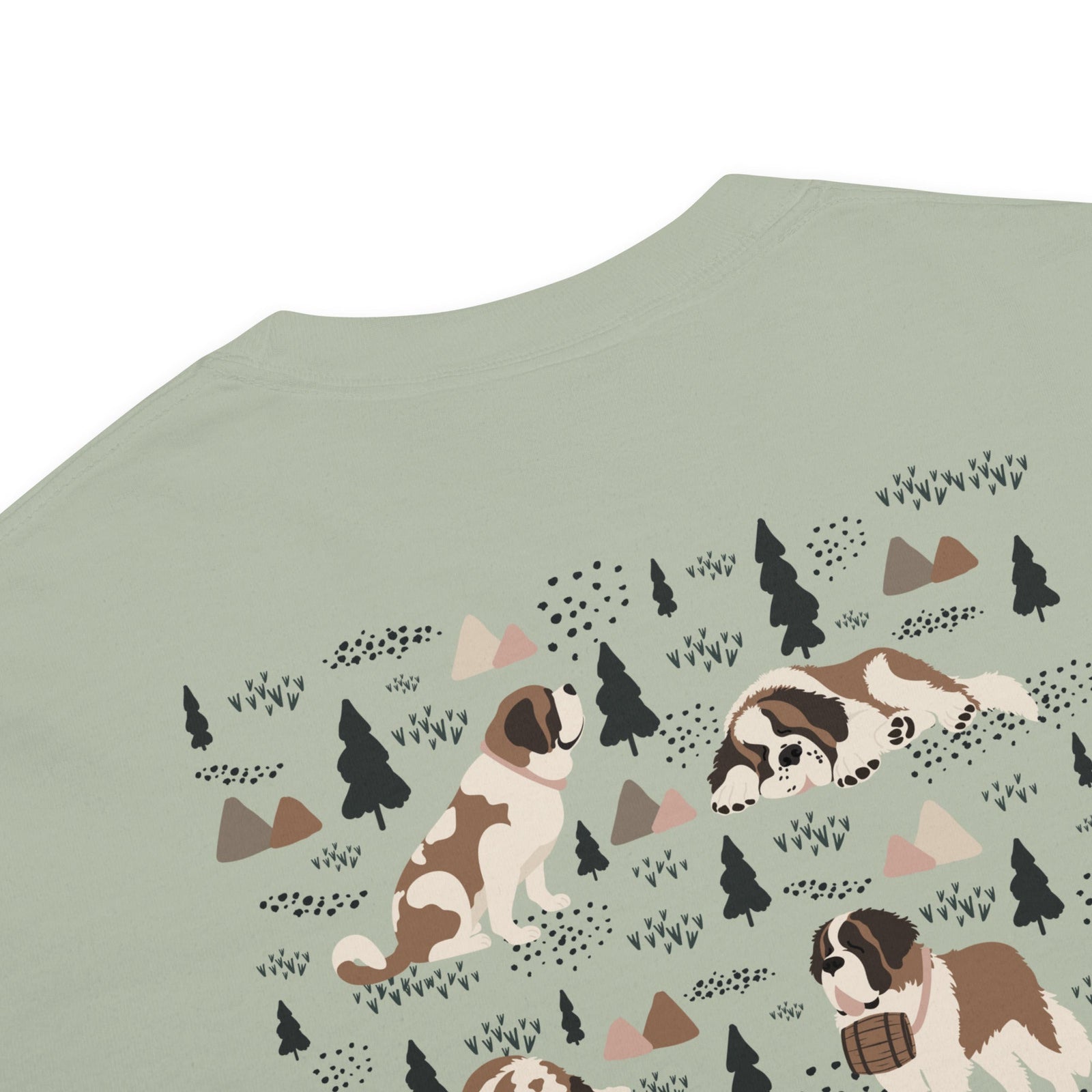 Saint Bernard Social Club Back T-Shirt - Lights - Lucy + Norman