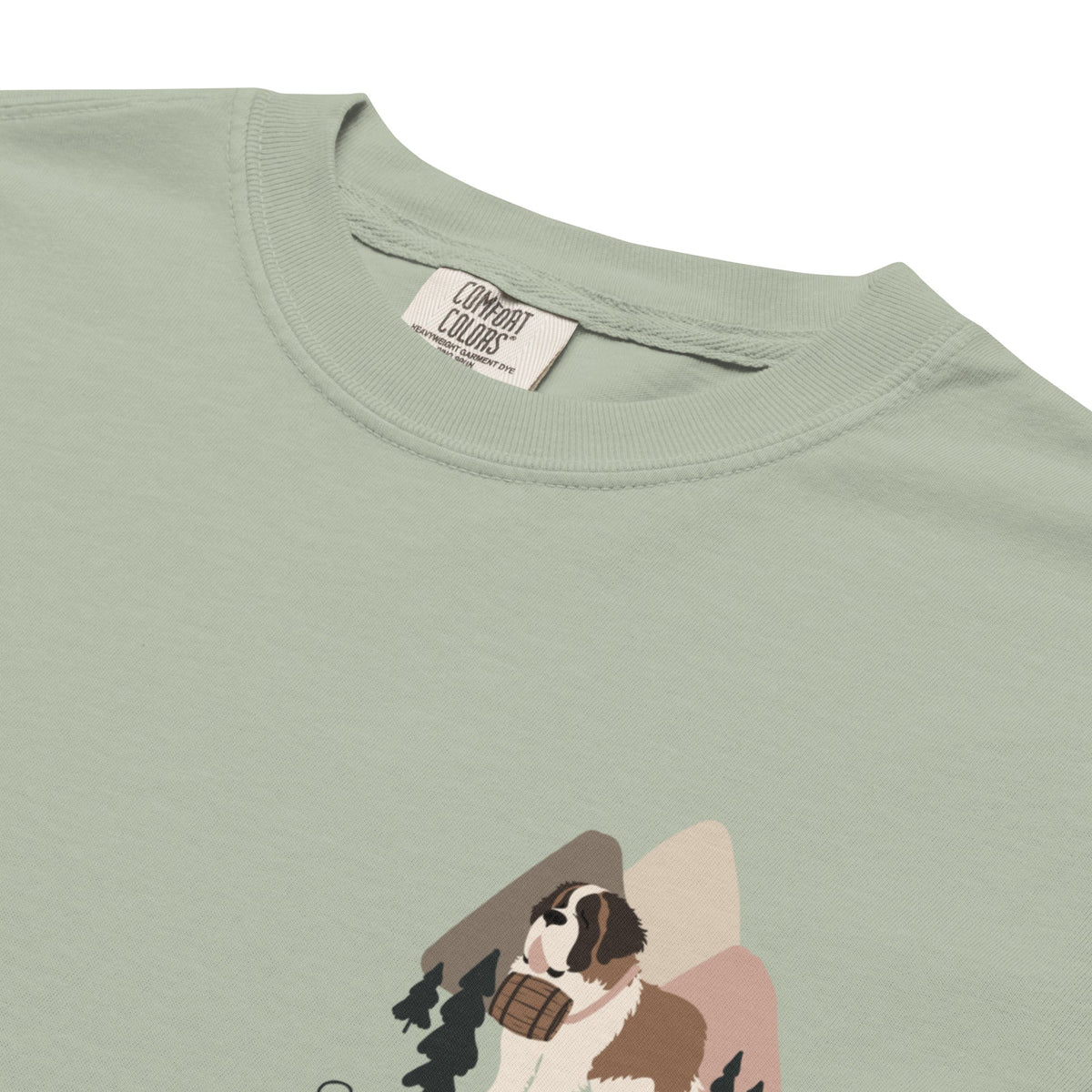 Saint Bernard Social Club Back T-Shirt - Lights - Lucy + Norman