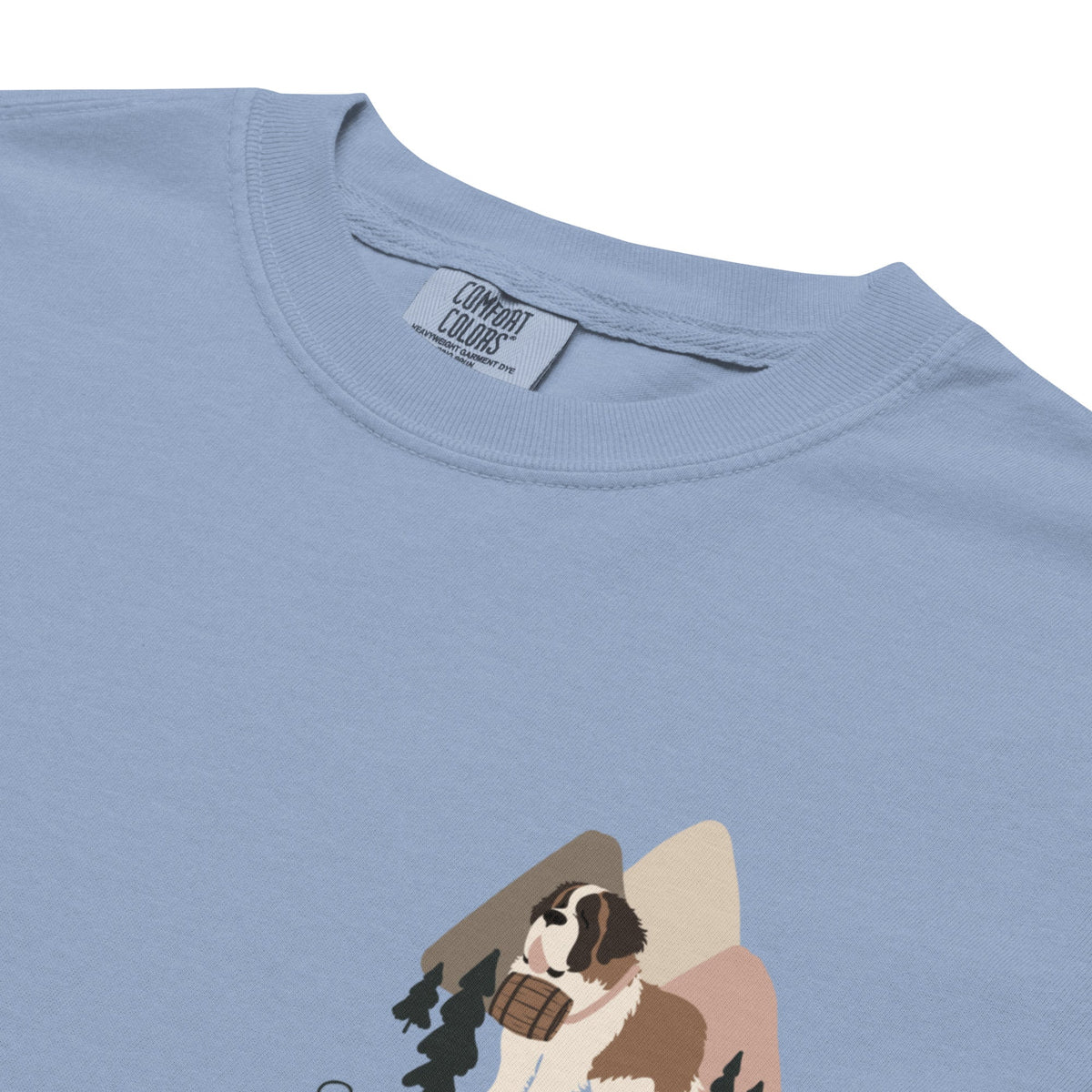 Saint Bernard Social Club Back T-Shirt - Lights - Lucy + Norman