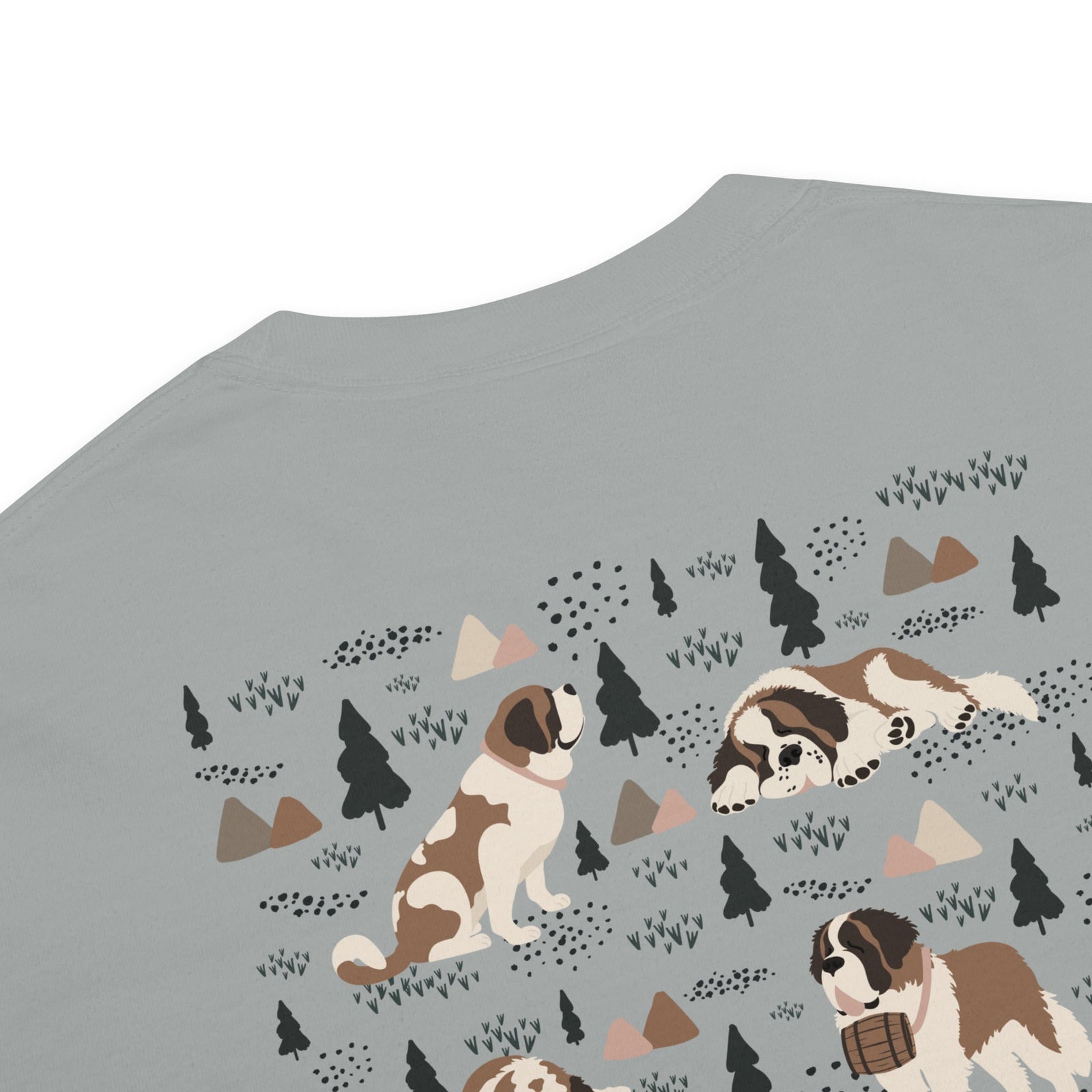 Saint Bernard Social Club Back T-Shirt - Lights - Lucy + Norman