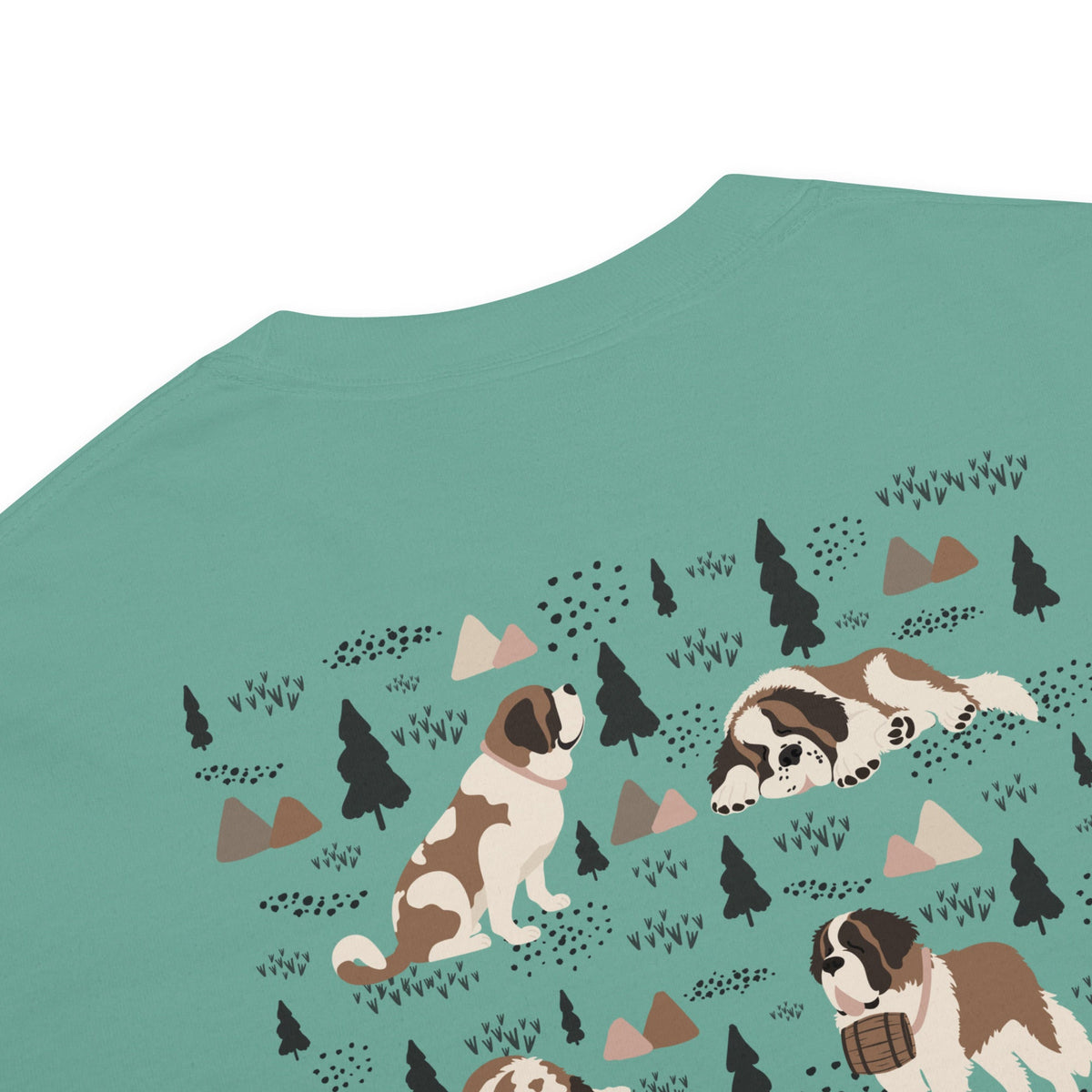 Saint Bernard Social Club Back T-Shirt - Lights - Lucy + Norman