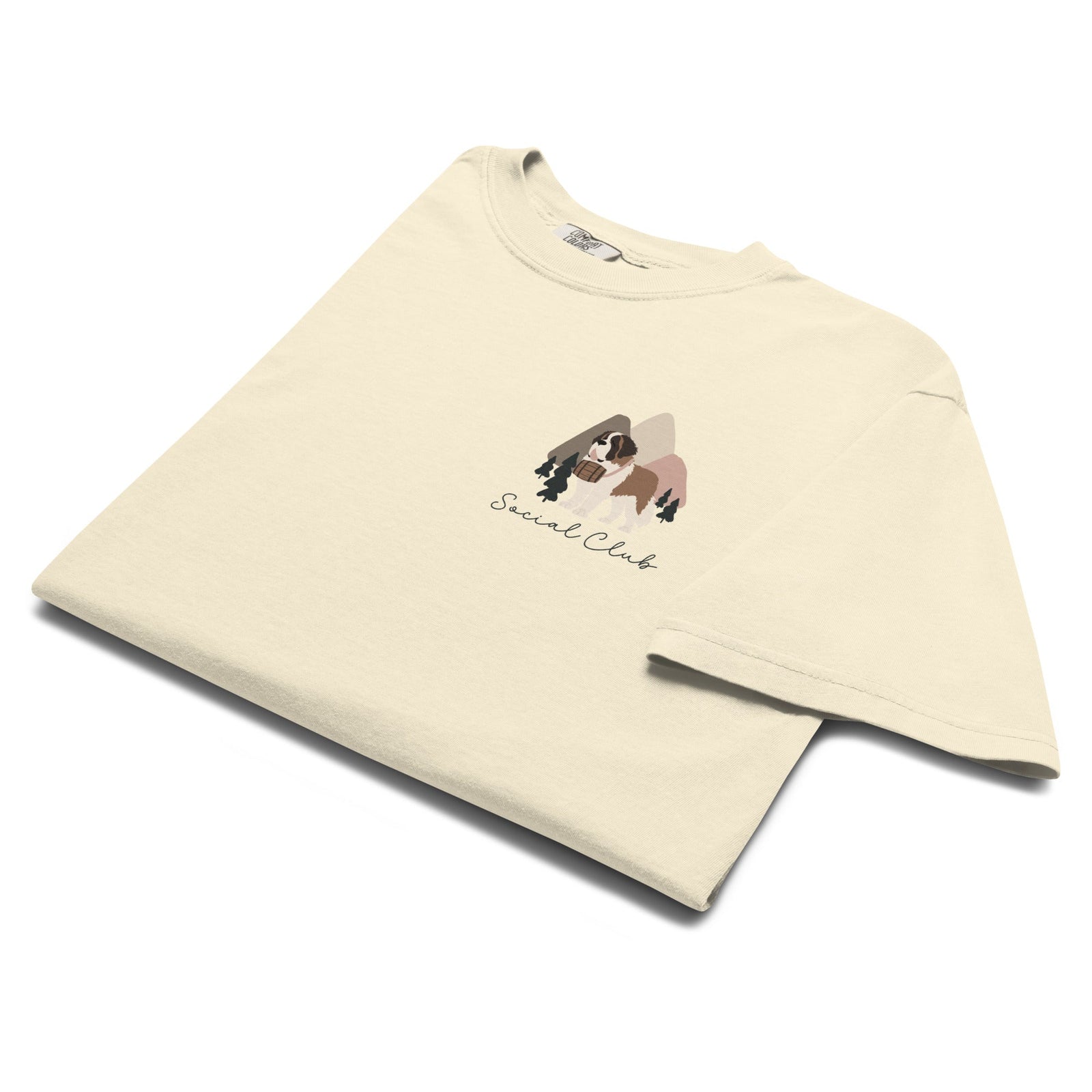Saint Bernard Social Club Back T-Shirt - Lights - Lucy + Norman