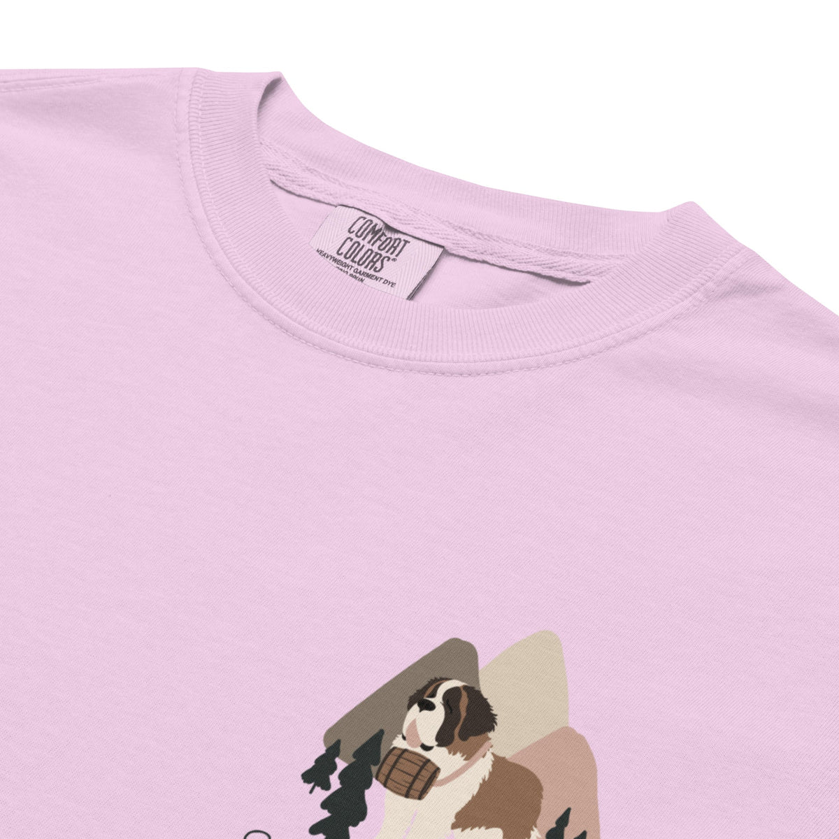 Saint Bernard Social Club Back T-Shirt - Lights - Lucy + Norman