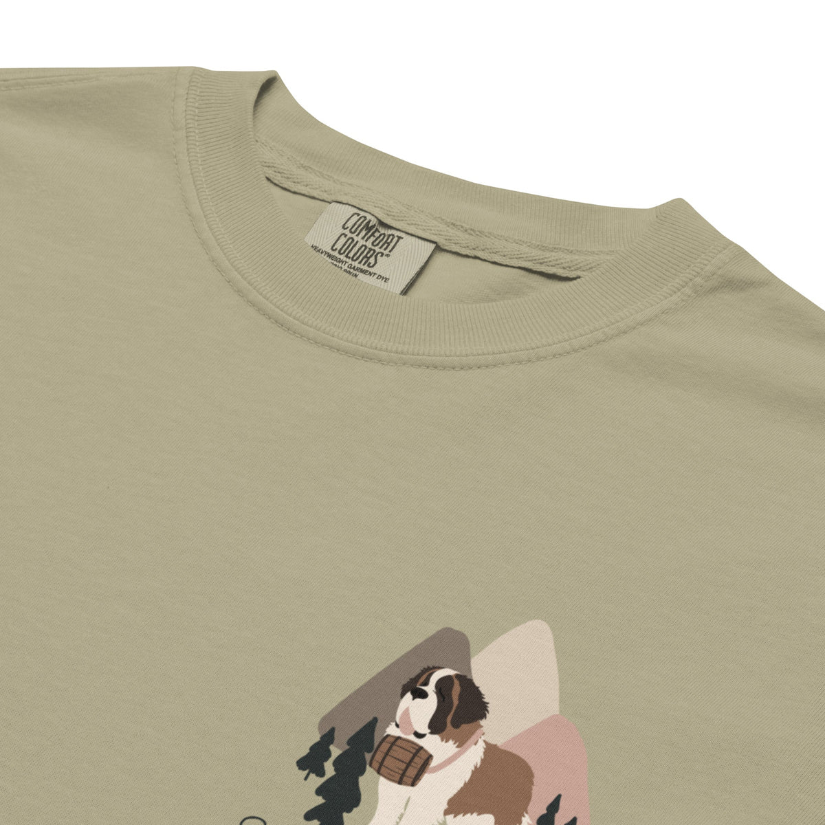 Saint Bernard Social Club Back T-Shirt - Lights - Lucy + Norman