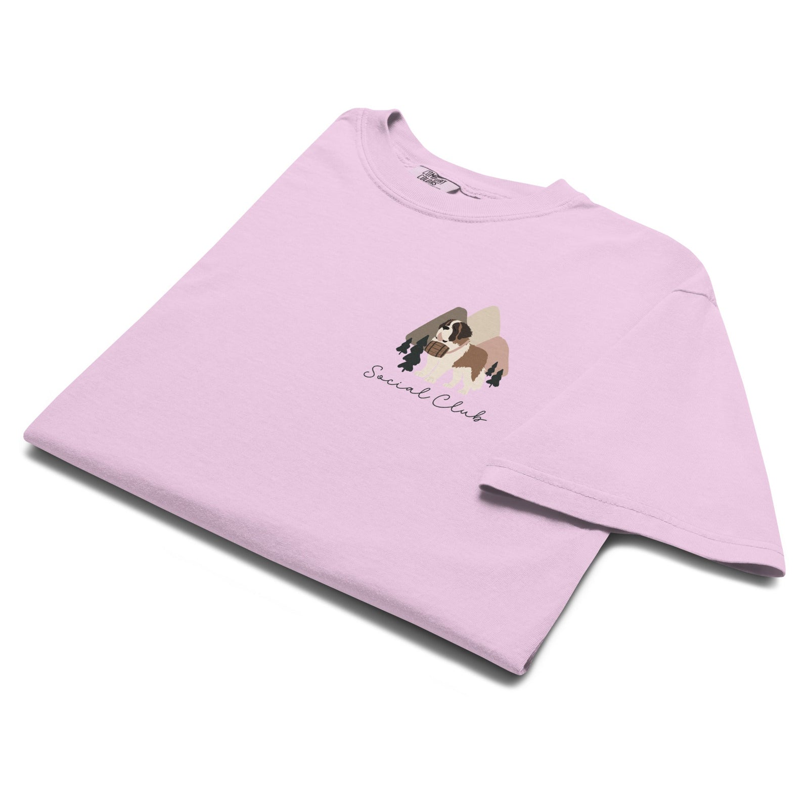 Saint Bernard Social Club Back T-Shirt - Lights - Lucy + Norman