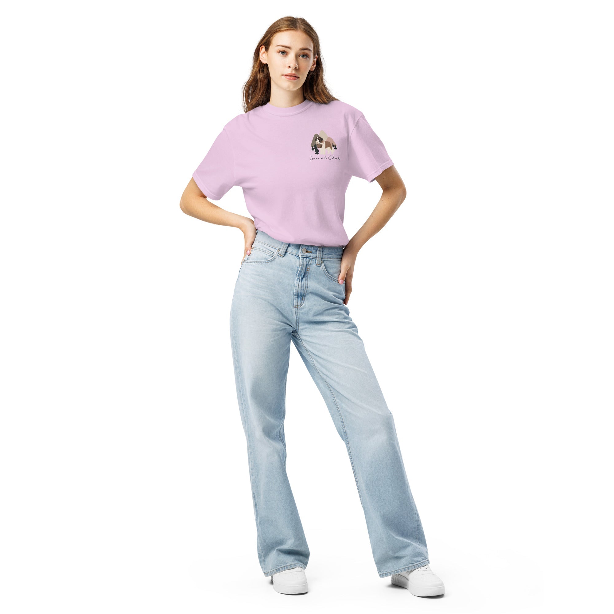 Saint Bernard Social Club Back T-Shirt - Lights - Lucy + Norman