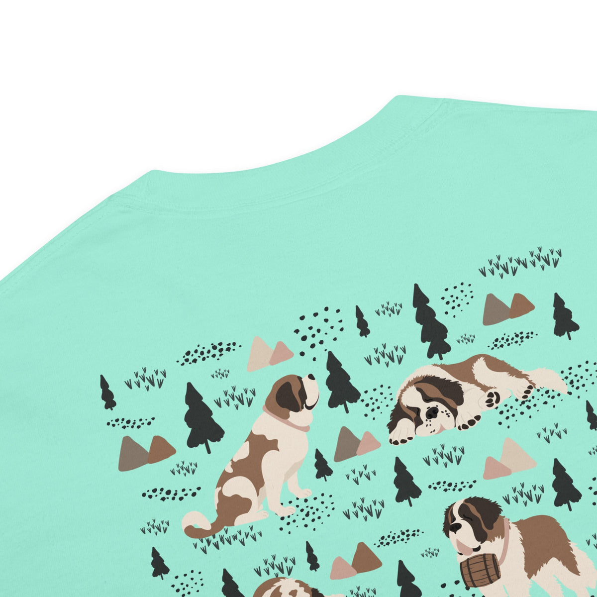 Saint Bernard Social Club Back T-Shirt - Lights - Lucy + Norman