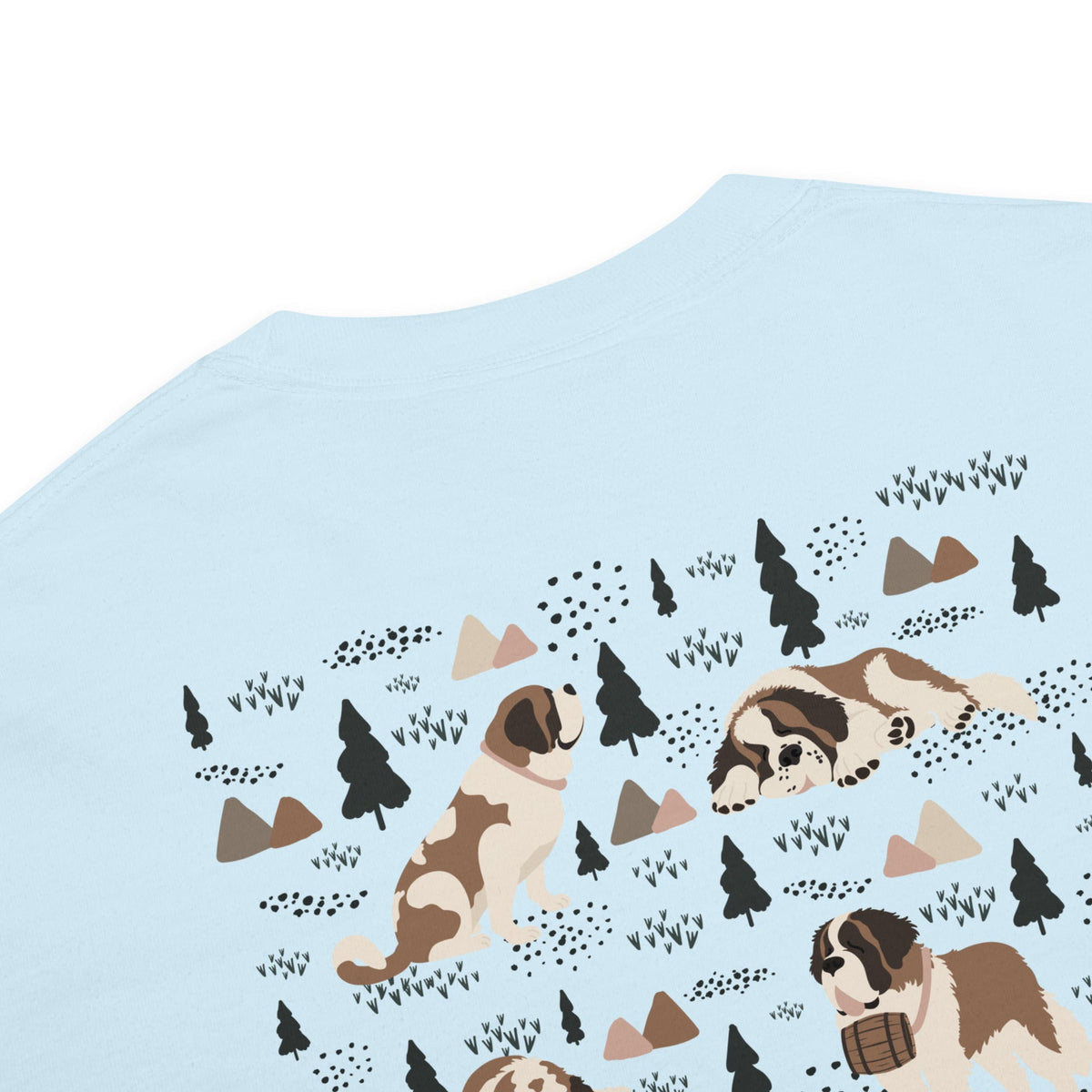 Saint Bernard Social Club Back T-Shirt - Lights - Lucy + Norman