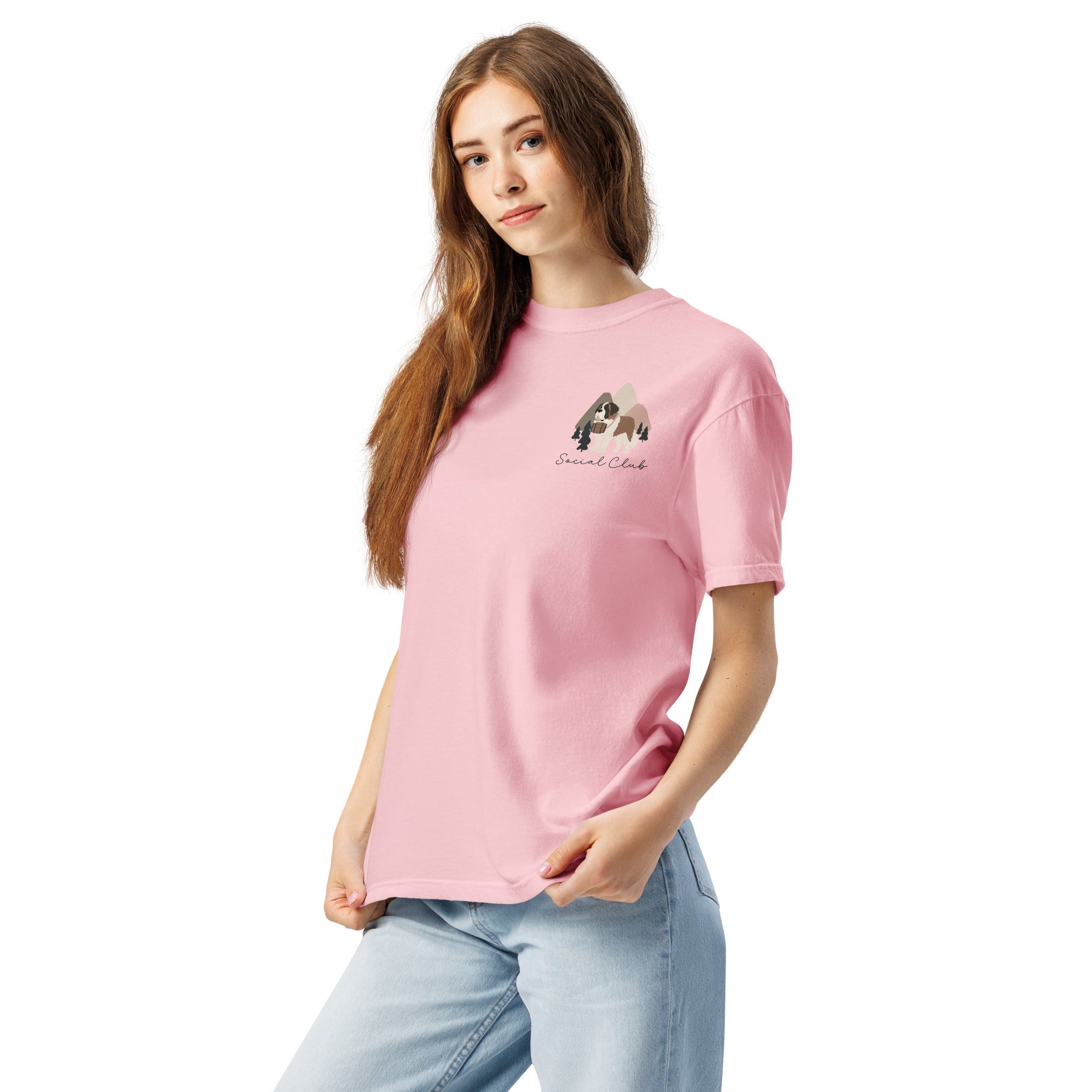 Saint Bernard Social Club Back T-Shirt - Lights - Lucy + Norman