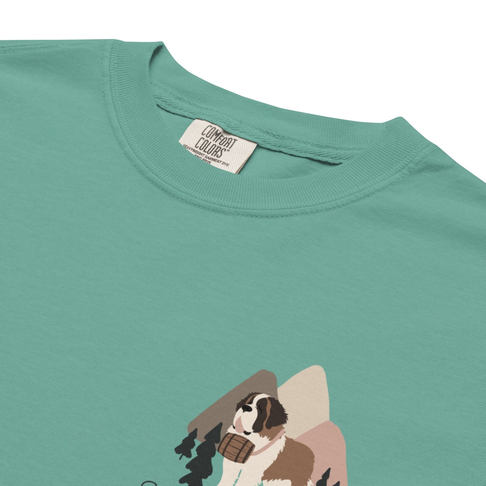 Saint Bernard Social Club Back T-Shirt - Lights - Lucy + Norman