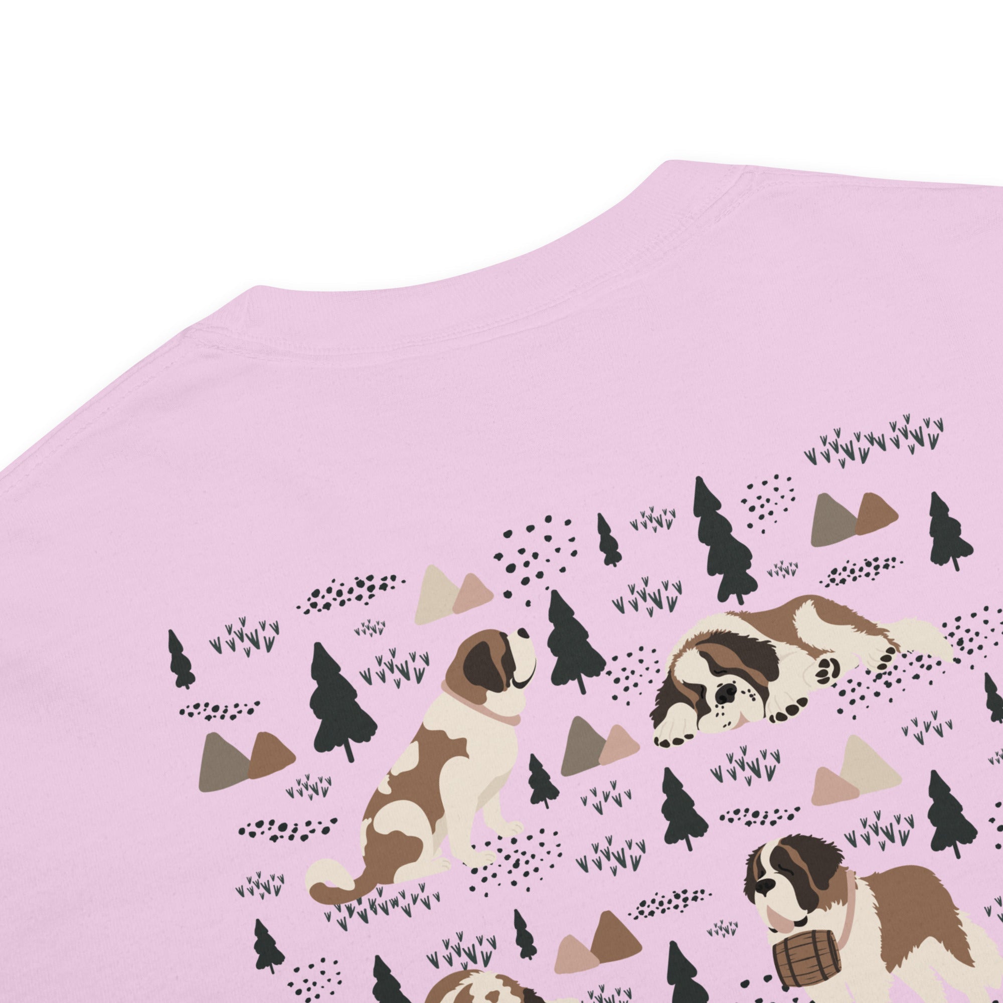 Saint Bernard Social Club Back T-Shirt - Lights - Lucy + Norman