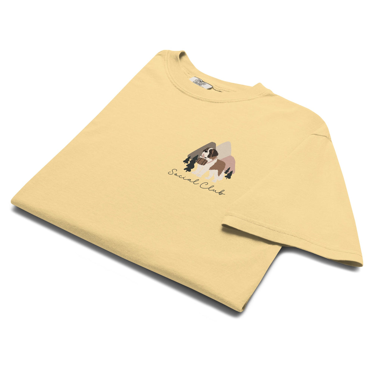 Saint Bernard Social Club Back T-Shirt - Lights - Lucy + Norman