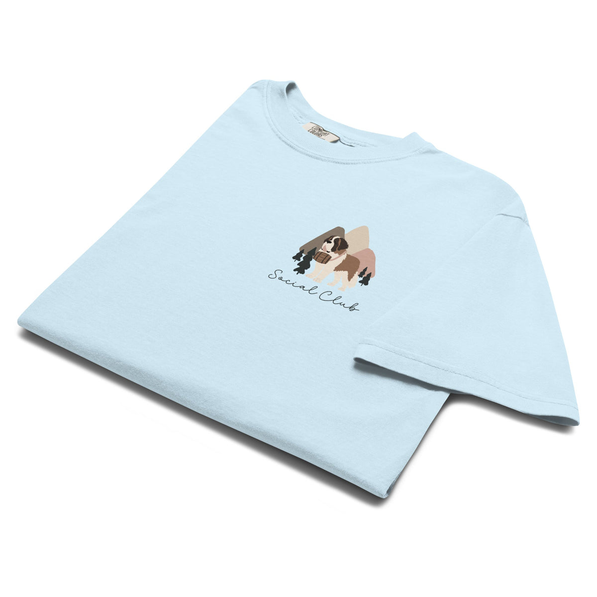 Saint Bernard Social Club Back T-Shirt - Lights - Lucy + Norman