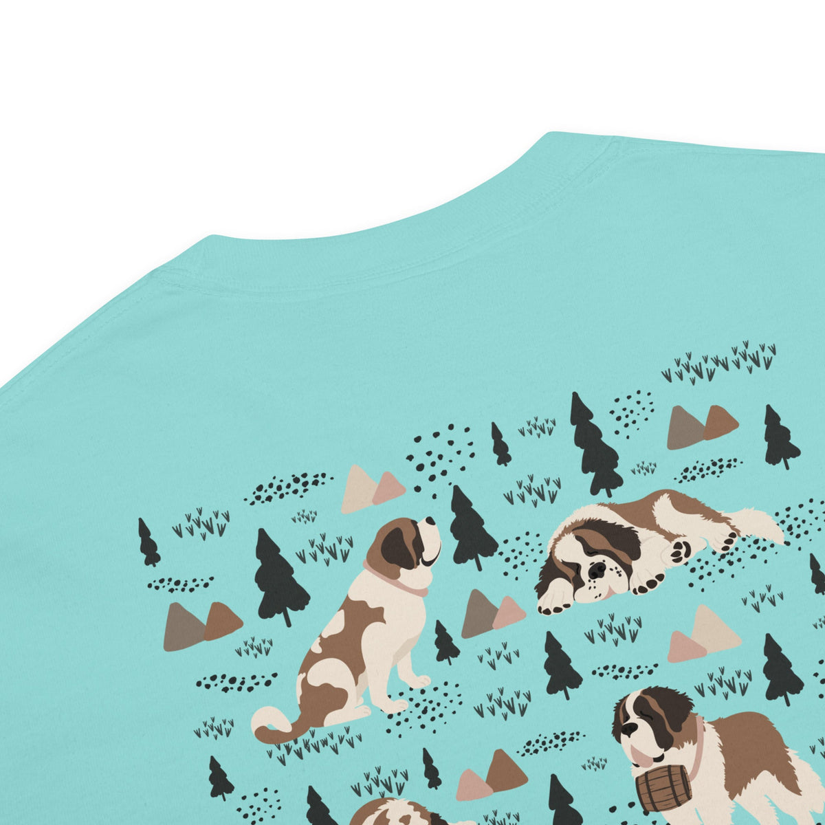 Saint Bernard Social Club Back T-Shirt - Lights - Lucy + Norman