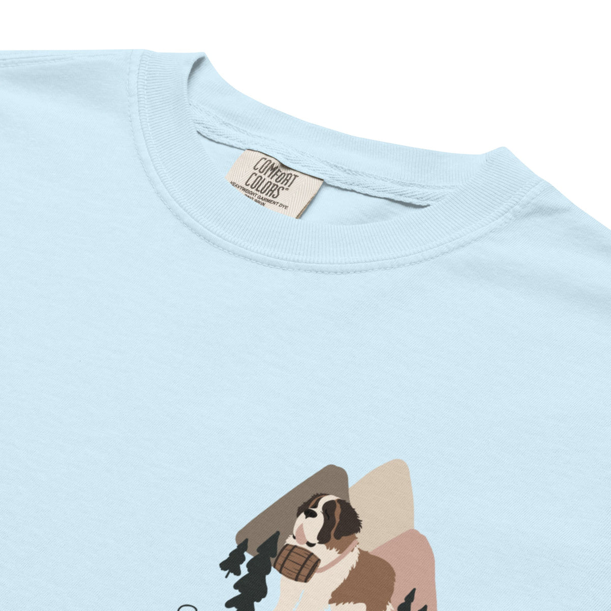 Saint Bernard Social Club Back T-Shirt - Lights - Lucy + Norman