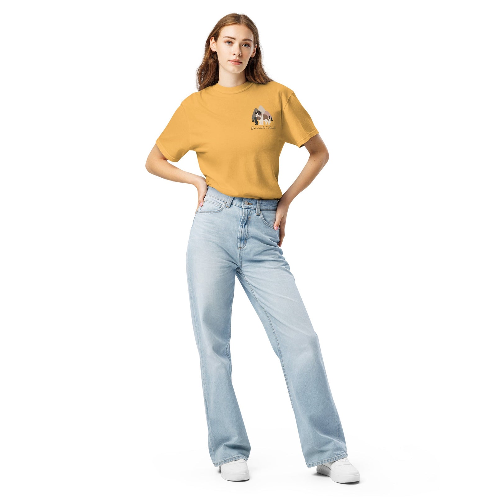 Saint Bernard Social Club Back T-Shirt - Lights - Lucy + Norman