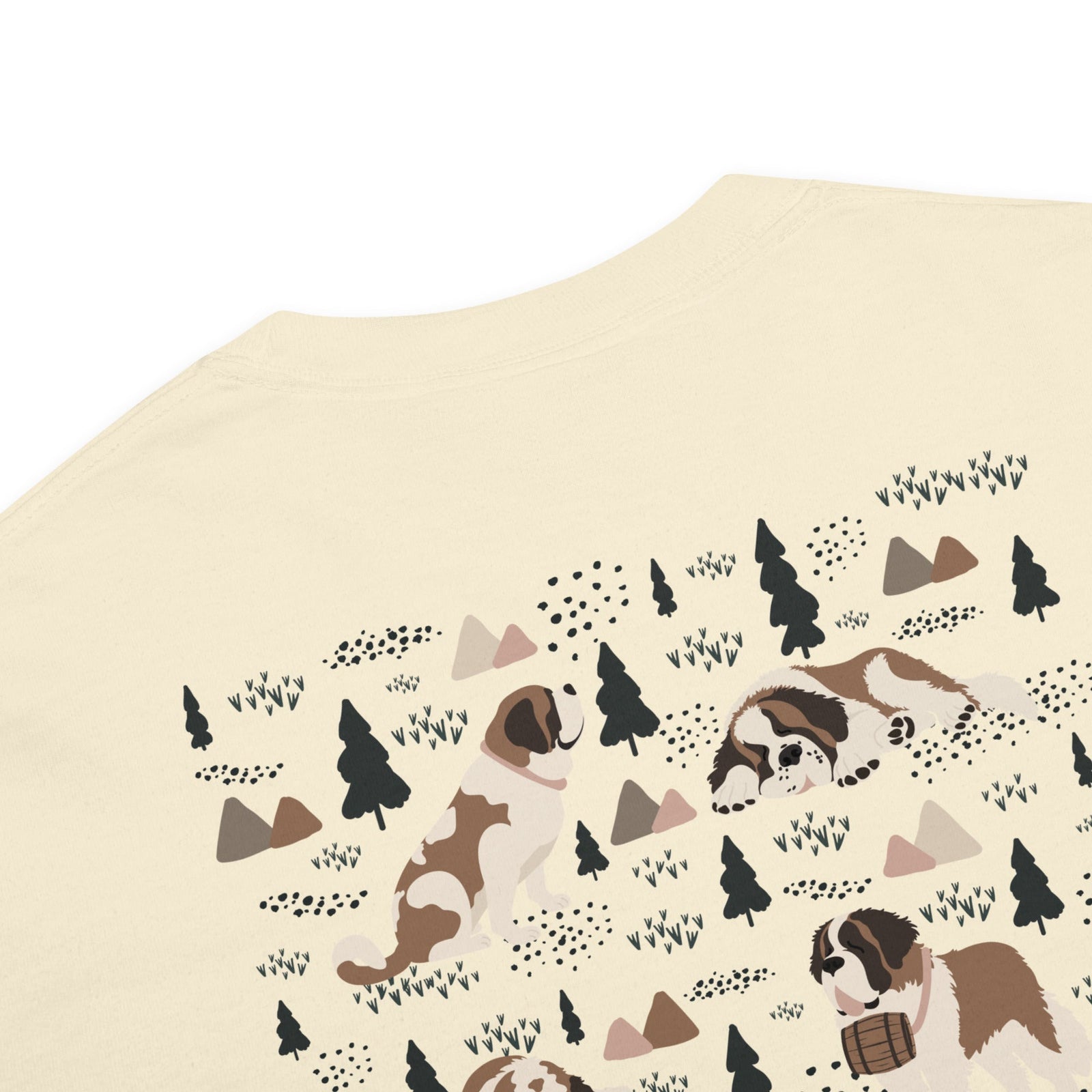 Saint Bernard Social Club Back T-Shirt - Lights - Lucy + Norman