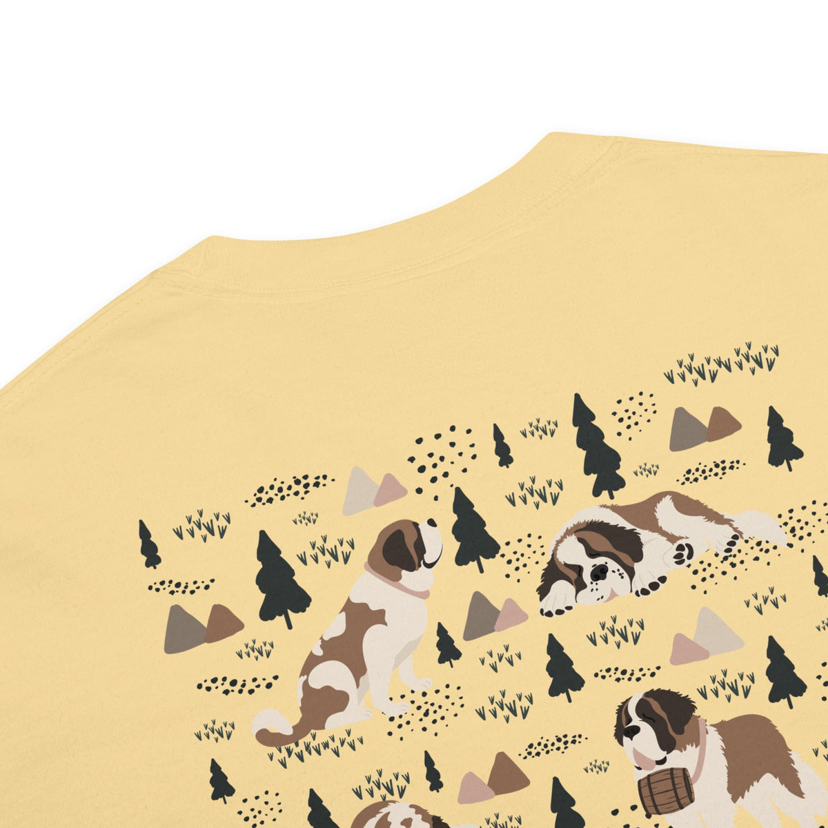 Saint Bernard Social Club Back T-Shirt - Lights - Lucy + Norman