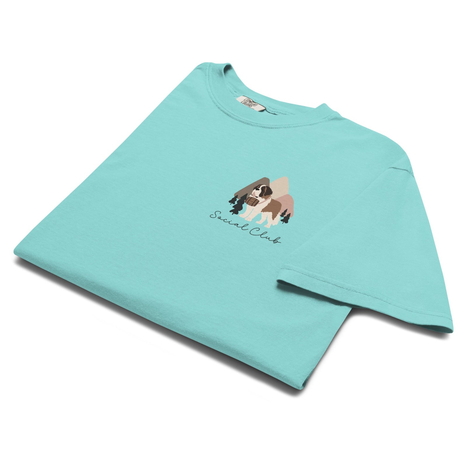 Saint Bernard Social Club Back T-Shirt - Lights - Lucy + Norman